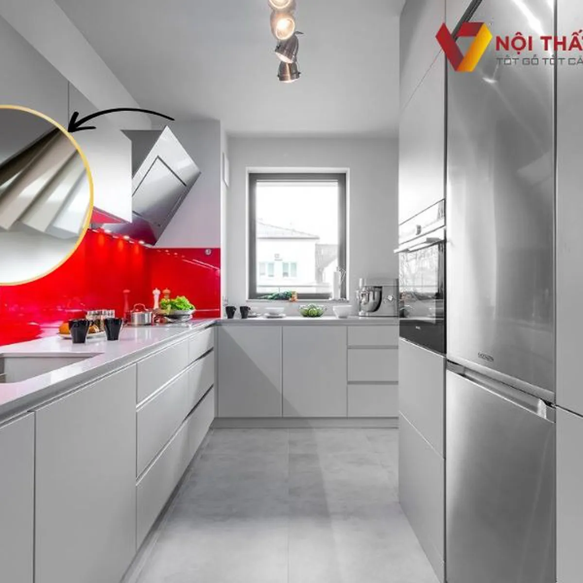 Báo giá tủ bếp MDF phủ Acrylic giá xưởng, kích thước chuẩn trọn gói Báo giá tủ bếp MDF phủ Acrylic giá xưởng, kích thước chuẩn trọn gói