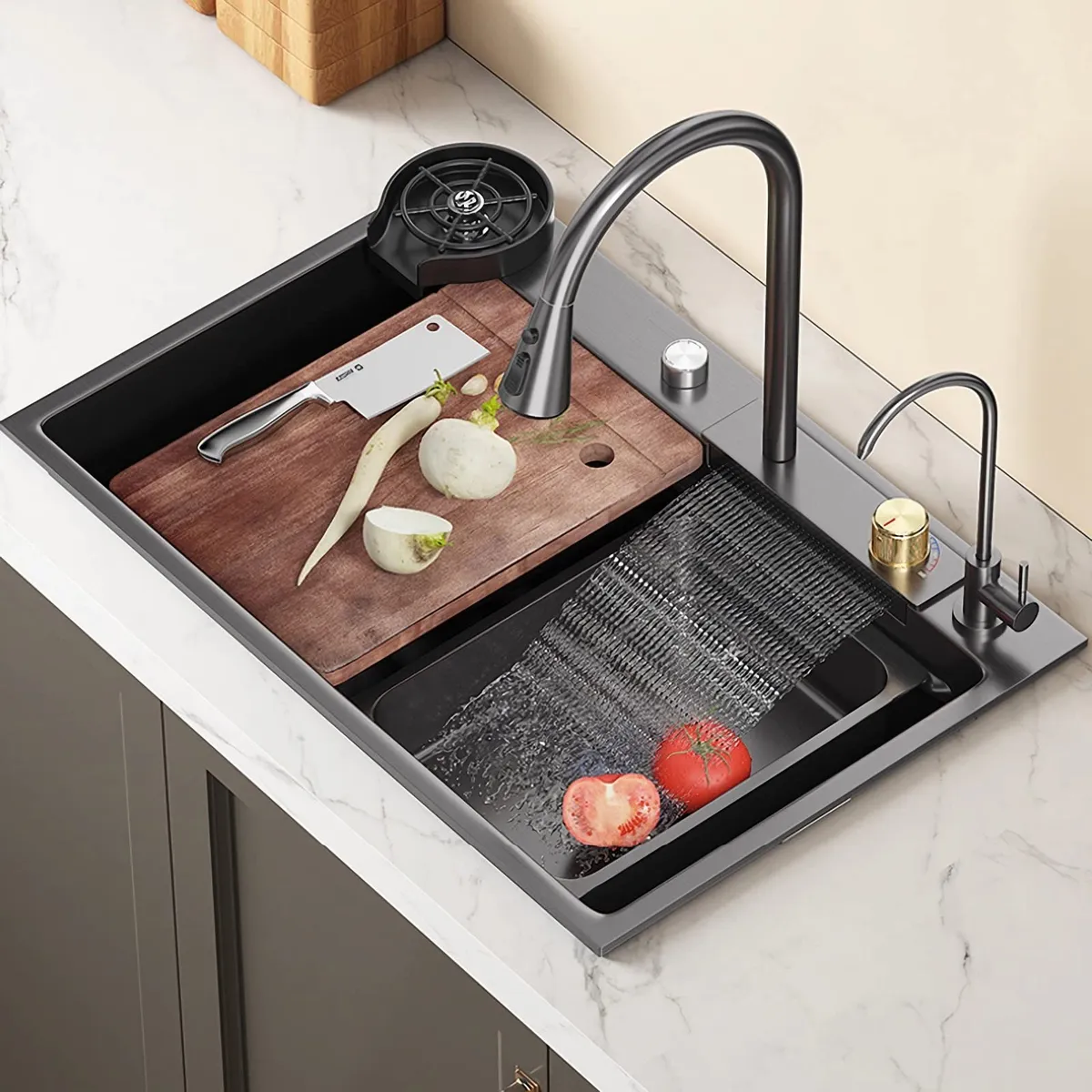 Bật Mí 5 Điều Ít Người Biết Về Bồn Rửa Chén Màu Đen Dẫn Đầu Xu Hướng Bật Mí 5 Điều Ít Người Biết Về Bồn Rửa Chén Màu Đen Dẫn Đầu Xu Hướng