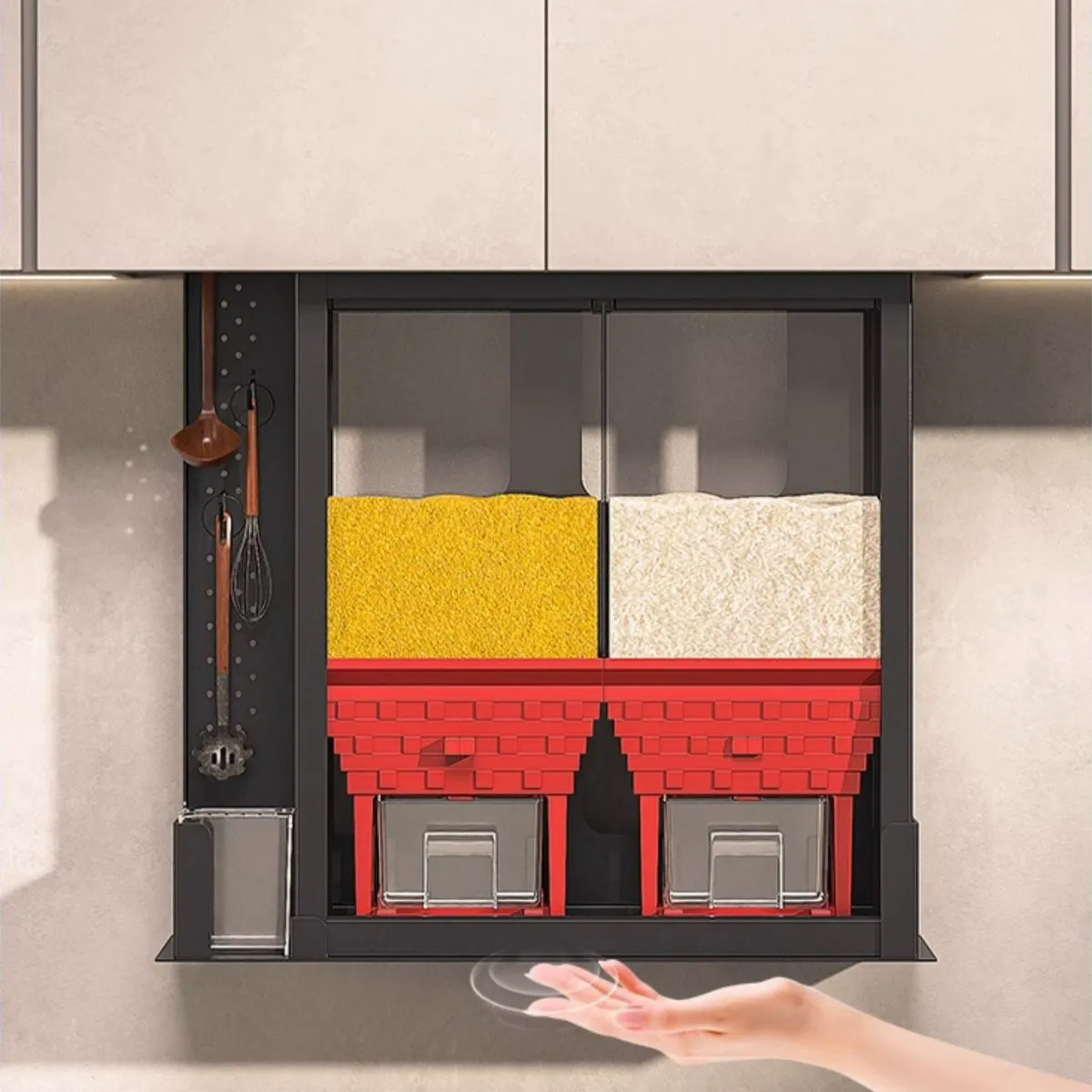 Bật Mí Từ A Đến Z Thùng Đựng Gạo Lắp Tủ Bếp Hiện Đại, Nổi Bật Nhất Bật Mí Từ A Đến Z Thùng Đựng Gạo Lắp Tủ Bếp Hiện Đại, Nổi Bật Nhất