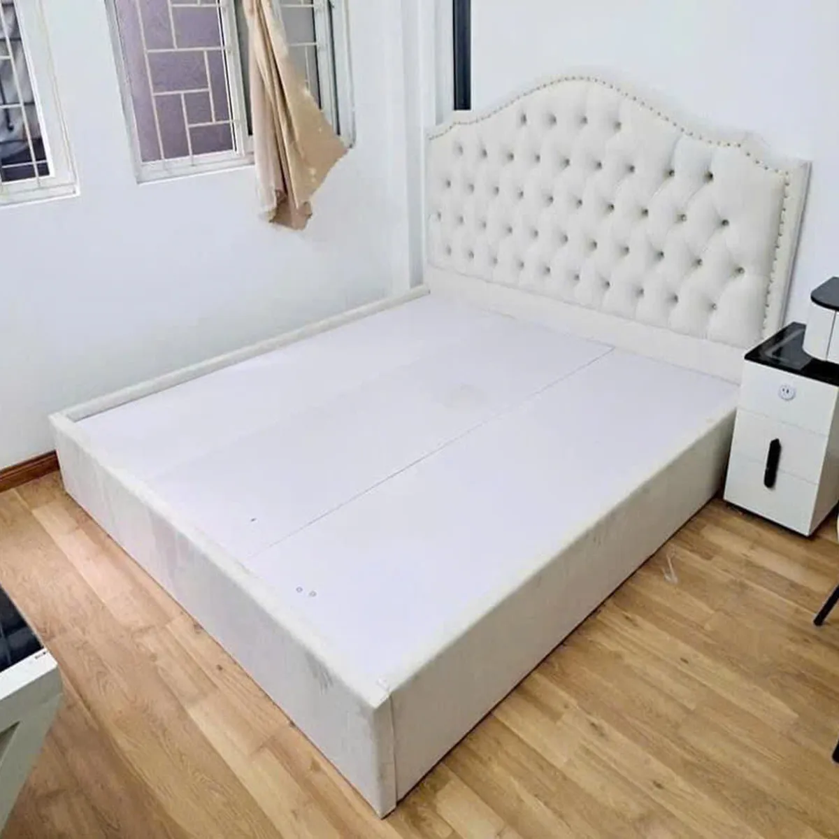 Bí quyết chọn giường ngủ bọc nỉ đẹp, bền, chuẩn phong cách hiện đại Bí quyết chọn giường ngủ bọc nỉ đẹp, bền, chuẩn phong cách hiện đại