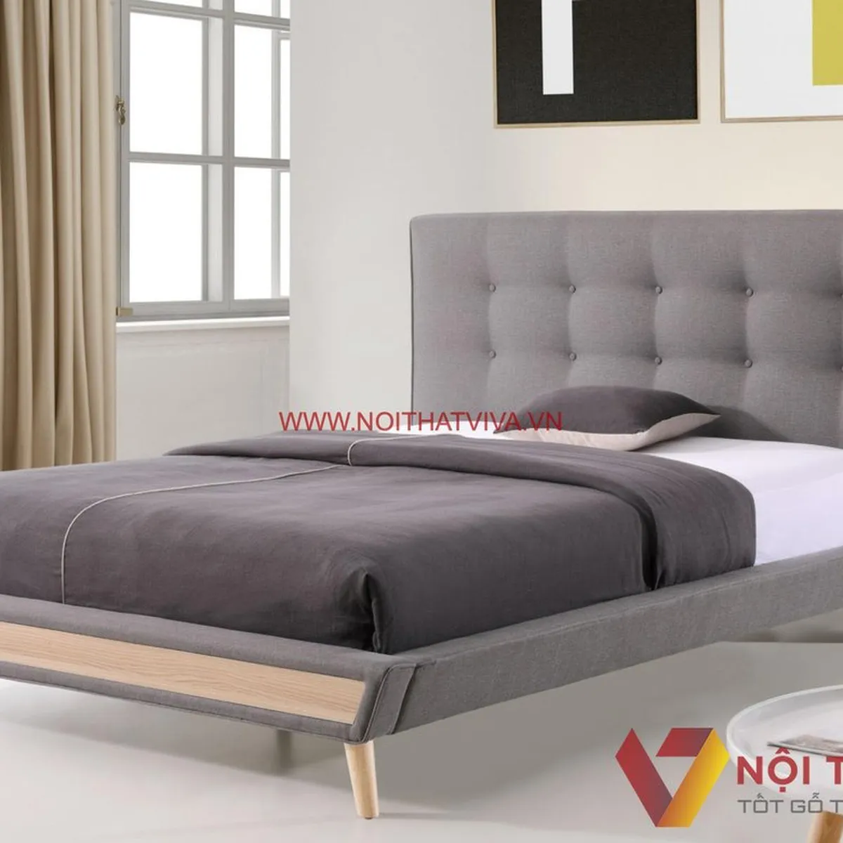 Bí quyết chọn giường ngủ bọc nỉ đẹp, bền, chuẩn phong cách hiện đại Bí quyết chọn giường ngủ bọc nỉ đẹp, bền, chuẩn phong cách hiện đại