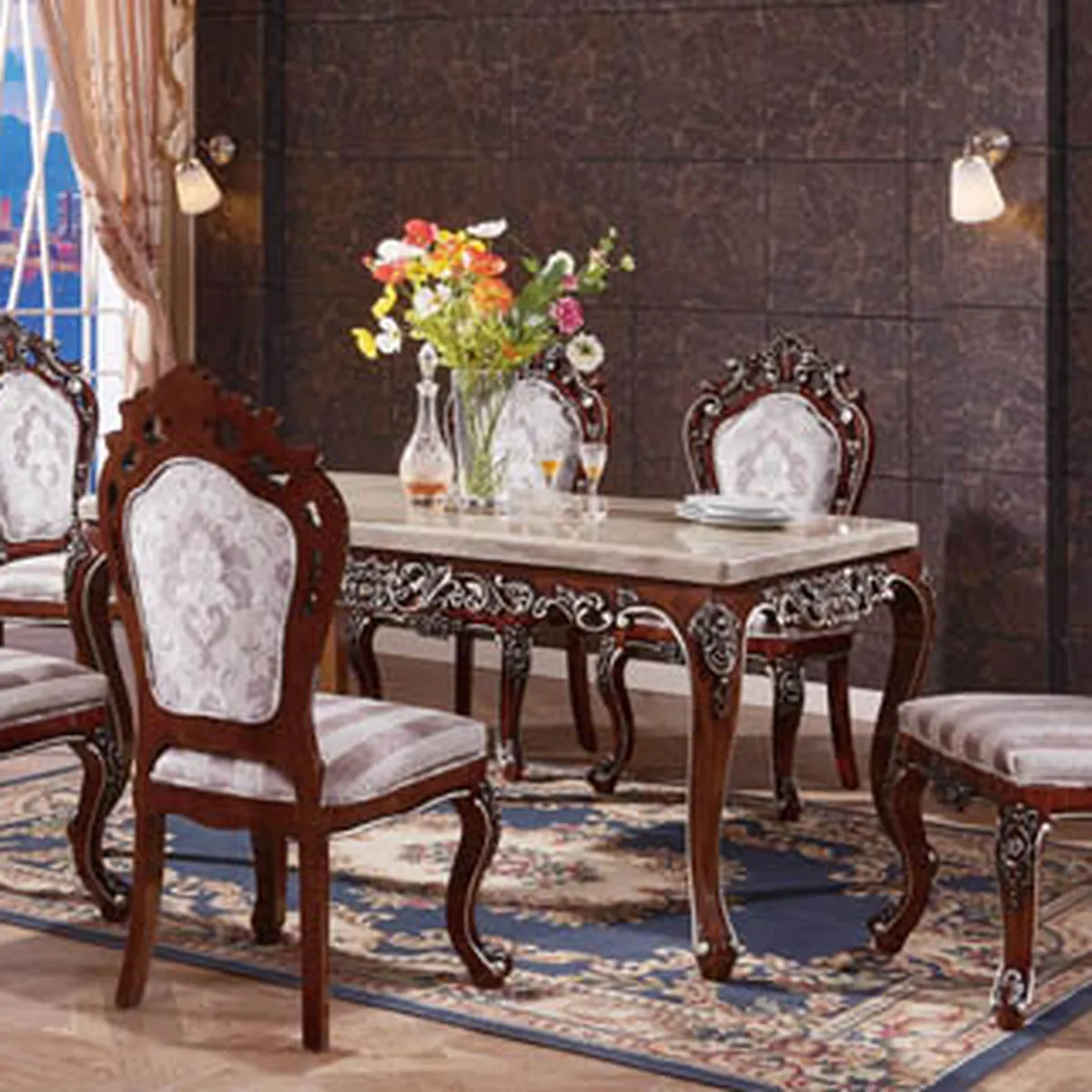 Bộ Bàn Ăn Cổ Điển Bộ Bàn Ăn Cổ Điển
