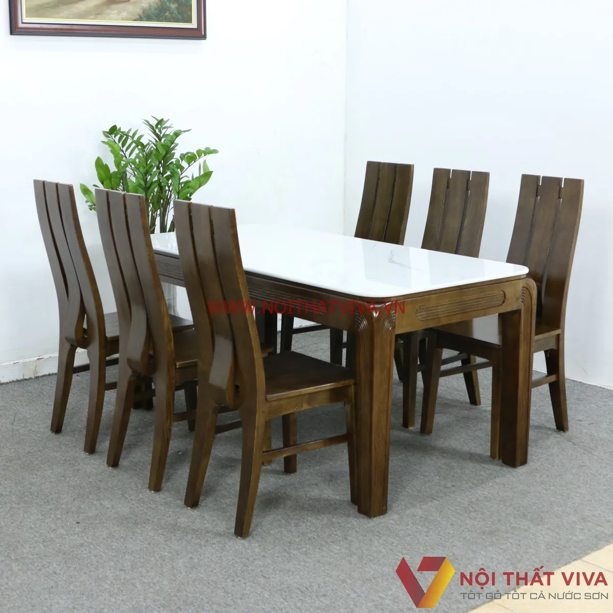 Bộ Bàn Ăn Mặt Đá Bộ Bàn Ăn Mặt Đá
