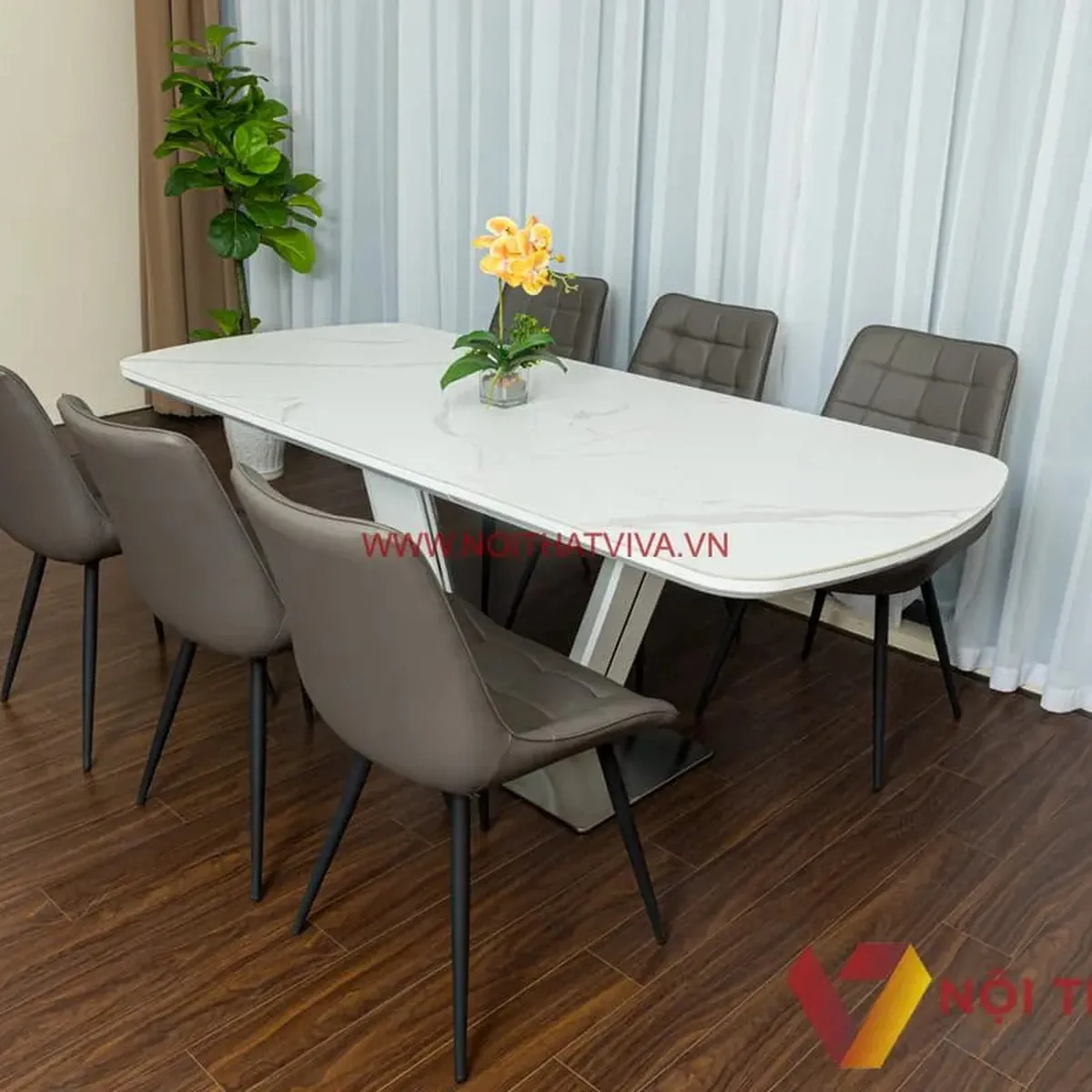 Bộ Bàn Ăn Mặt Đá Bộ Bàn Ăn Mặt Đá