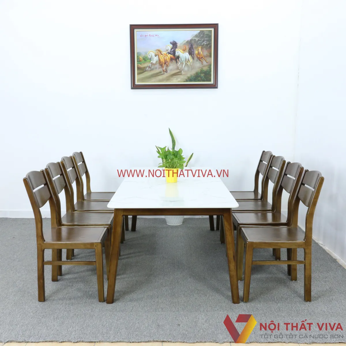 Bộ Bàn Ăn Mặt Đá Bộ Bàn Ăn Mặt Đá