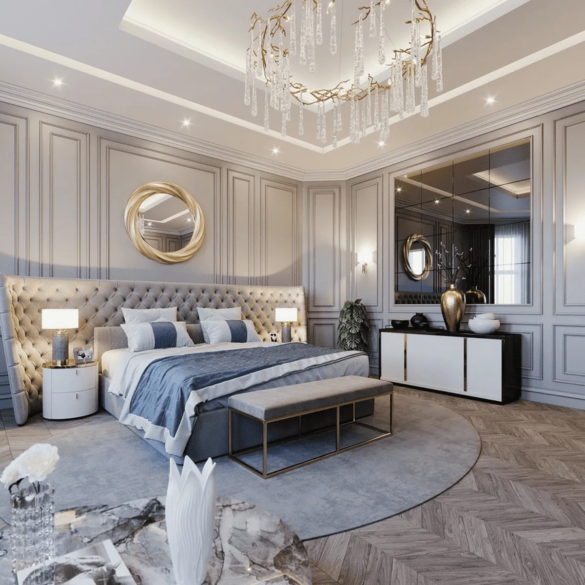 Bỏ túi 100+ mẫu thiết kế phòng ngủ sang trọng, đẹp vạn người mê  Bỏ túi 100+ mẫu thiết kế phòng ngủ sang trọng, đẹp vạn người mê
