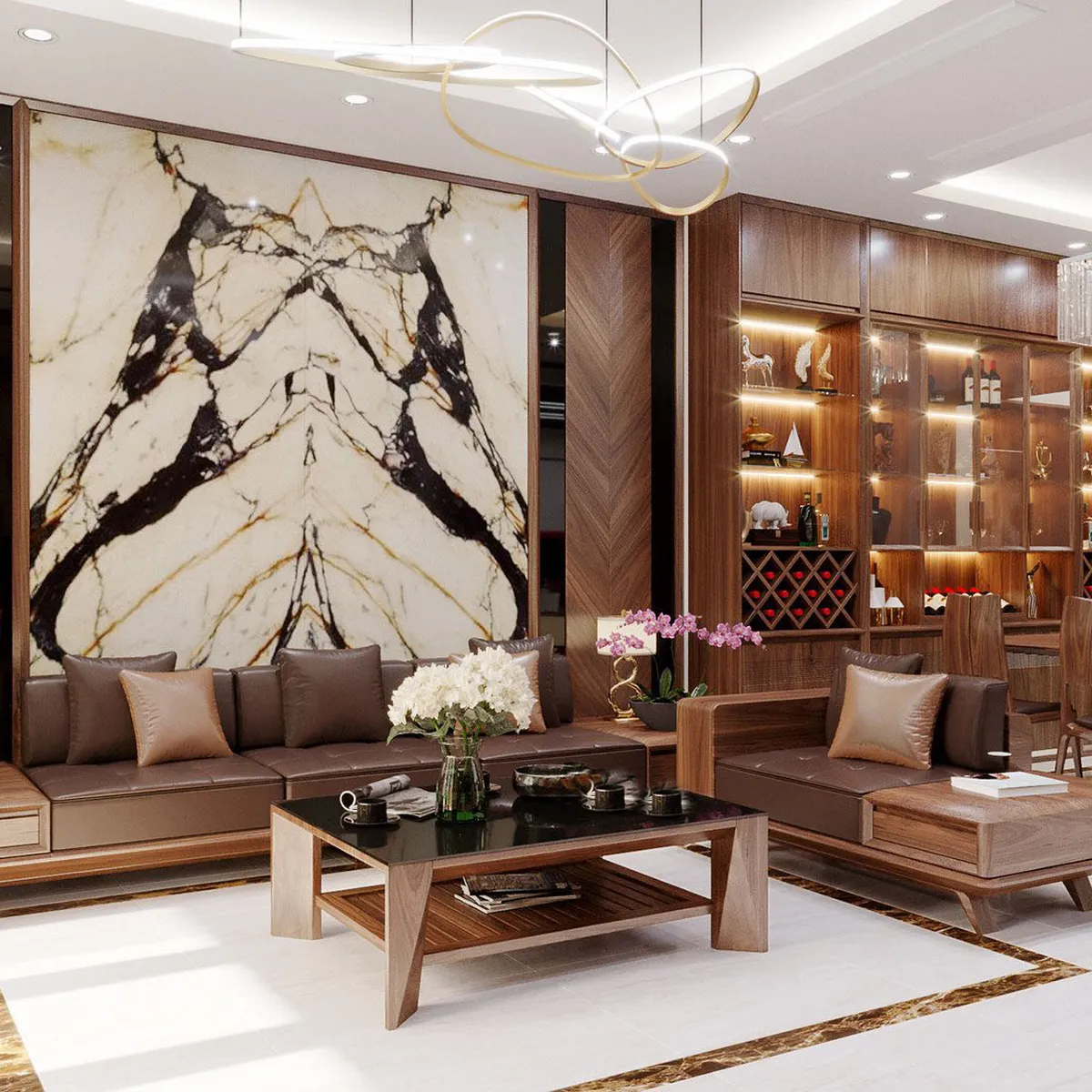 BST 10+ Phòng Khách Gỗ Đẹp Đầy Ấn Tượng, Sang Xịn Ở Mọi Góc Nhìn BST 10+ Phòng Khách Gỗ Đẹp Đầy Ấn Tượng, Sang Xịn Ở Mọi Góc Nhìn