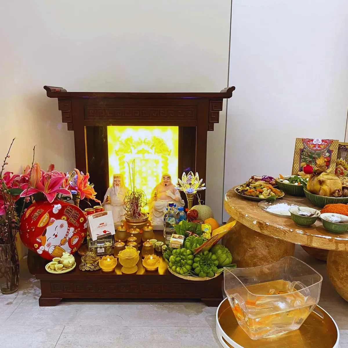 Cập Nhật Cách Bày Ban Thần Tài Đẹp Ngày Tết Ý Nghĩa, Đúng Phong Thủy Cập Nhật Cách Bày Ban Thần Tài Đẹp Ngày Tết Ý Nghĩa, Đúng Phong Thủy