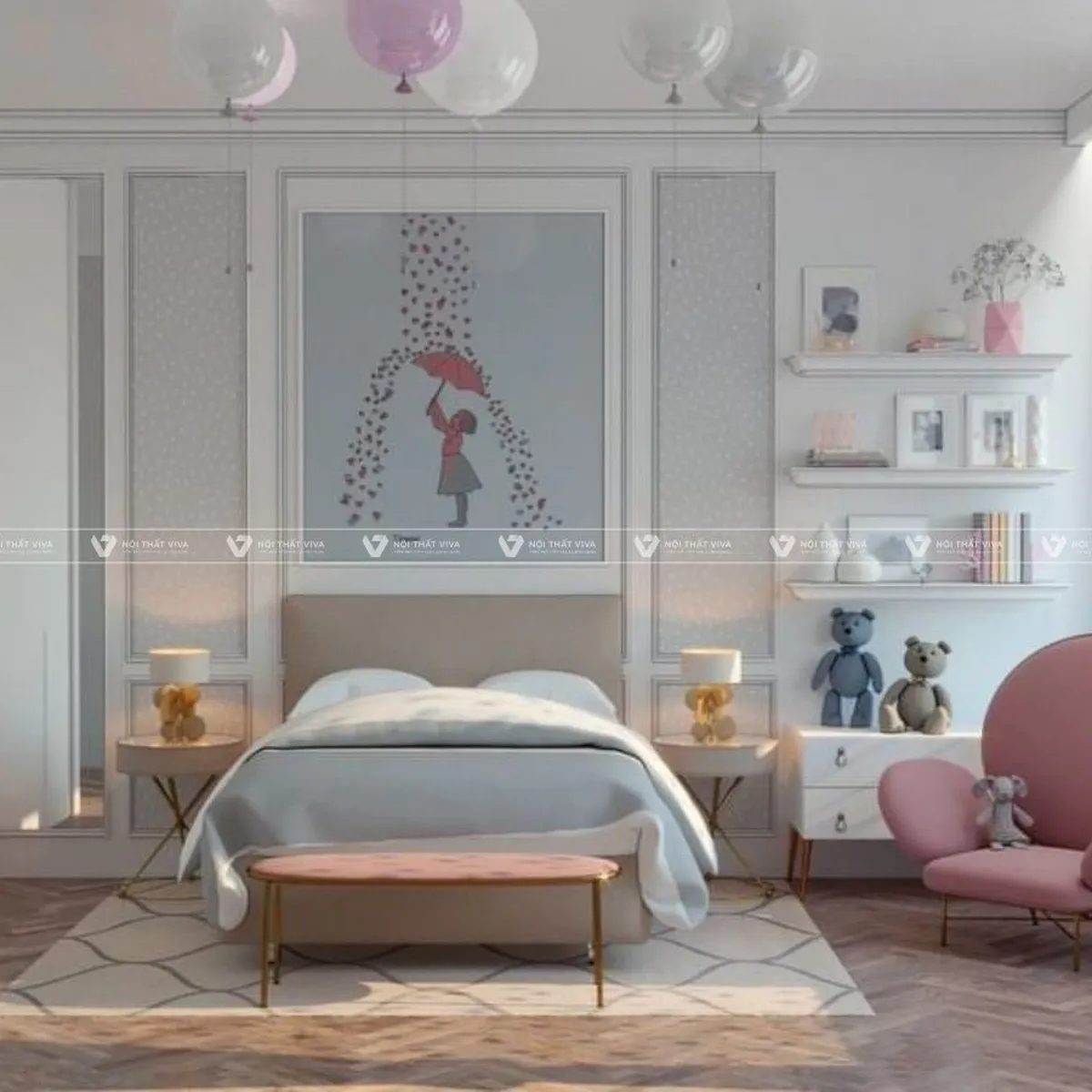 Cập nhật xu hướng decor phòng ngủ bé gái hot nhất hiện nay Cập nhật xu hướng decor phòng ngủ bé gái hot nhất hiện nay