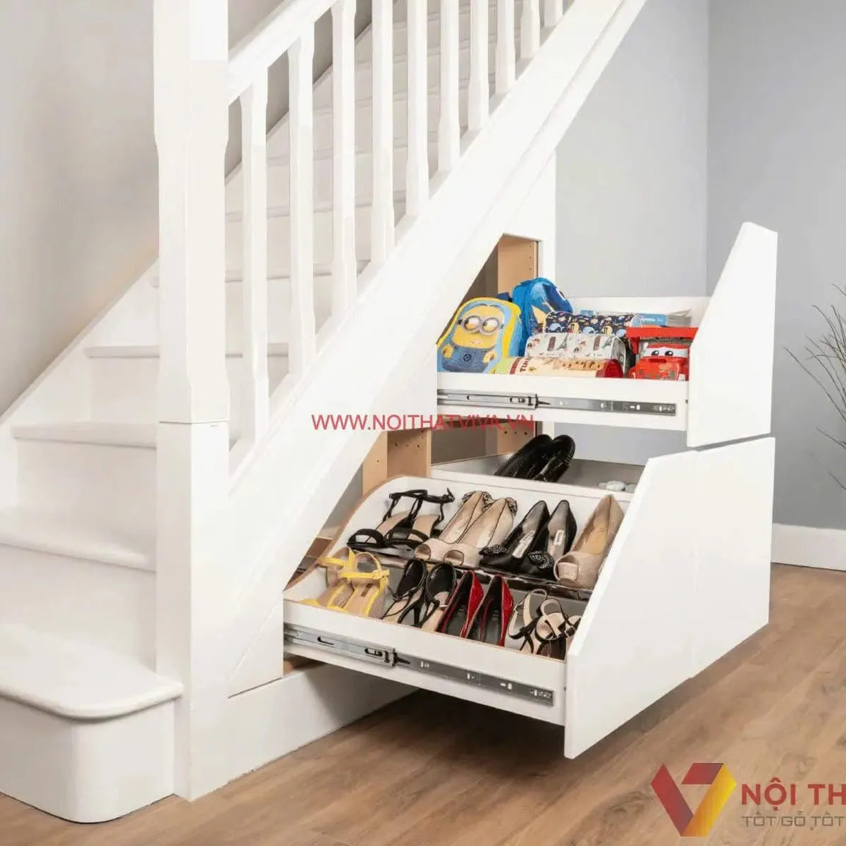 Có nên làm tủ giày dưới gầm cầu thang không? Gợi ý mẫu đẹp nhất hiện nay Có nên làm tủ giày dưới gầm cầu thang không? Gợi ý mẫu đẹp nhất hiện nay