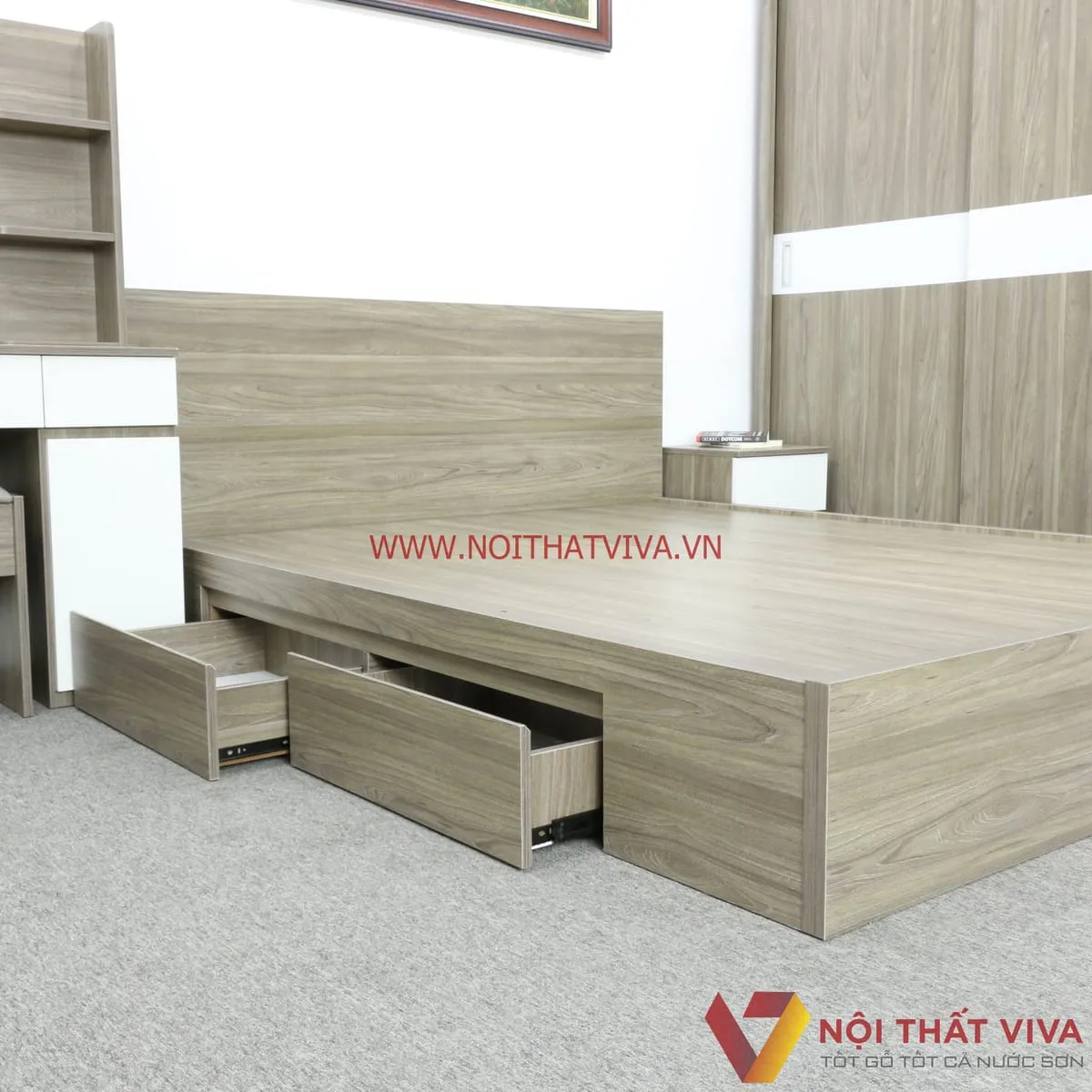 Combo nội thất phòng ngủ gỗ công nghiệp: Giá rẻ và… còn gì nữa? Combo nội thất phòng ngủ gỗ công nghiệp: Giá rẻ và… còn gì nữa?
