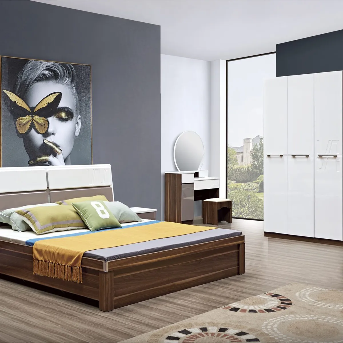 Combo Phòng Ngủ Hiện Đại Combo Phòng Ngủ Hiện Đại