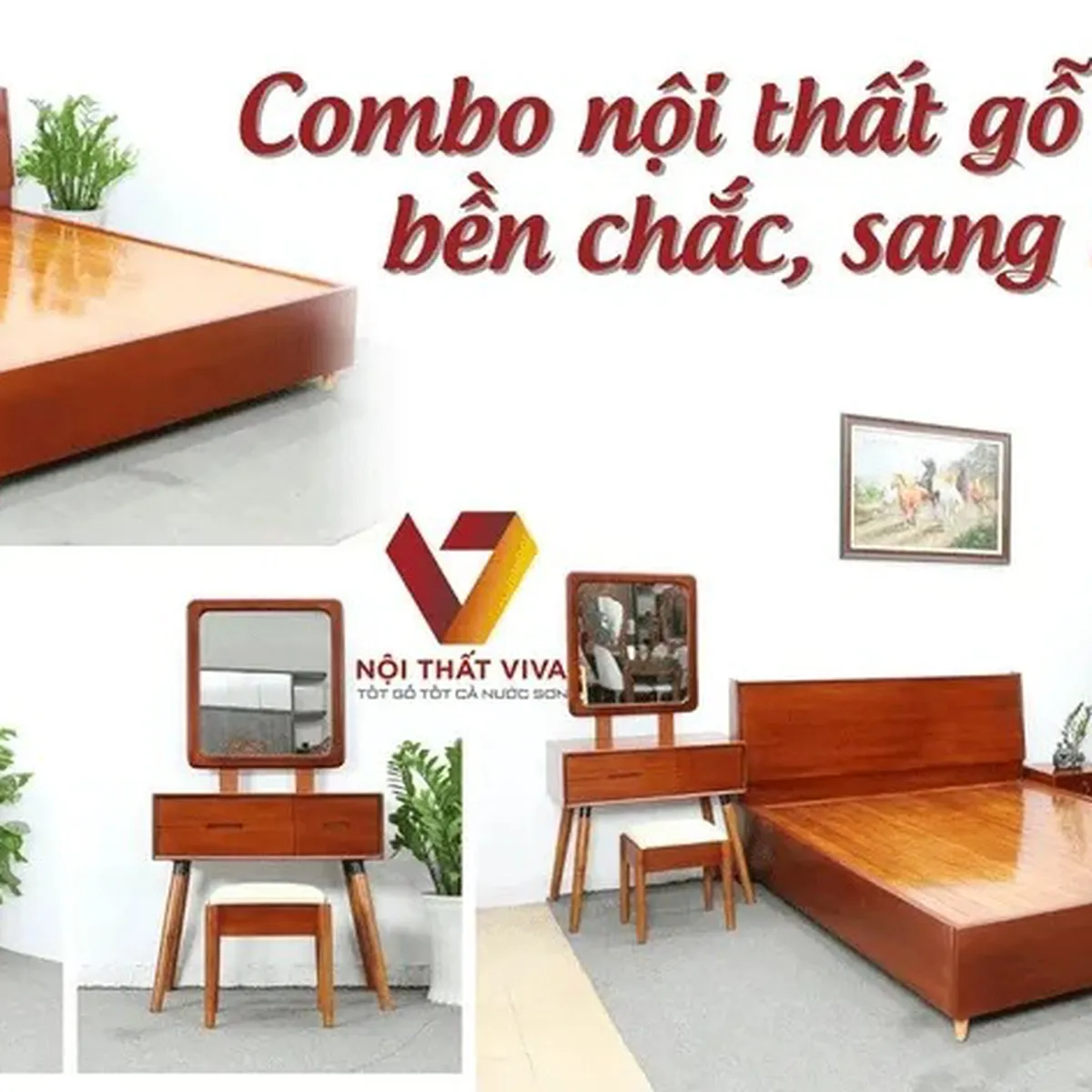 Combo Phòng Ngủ Hiện Đại Combo Phòng Ngủ Hiện Đại
