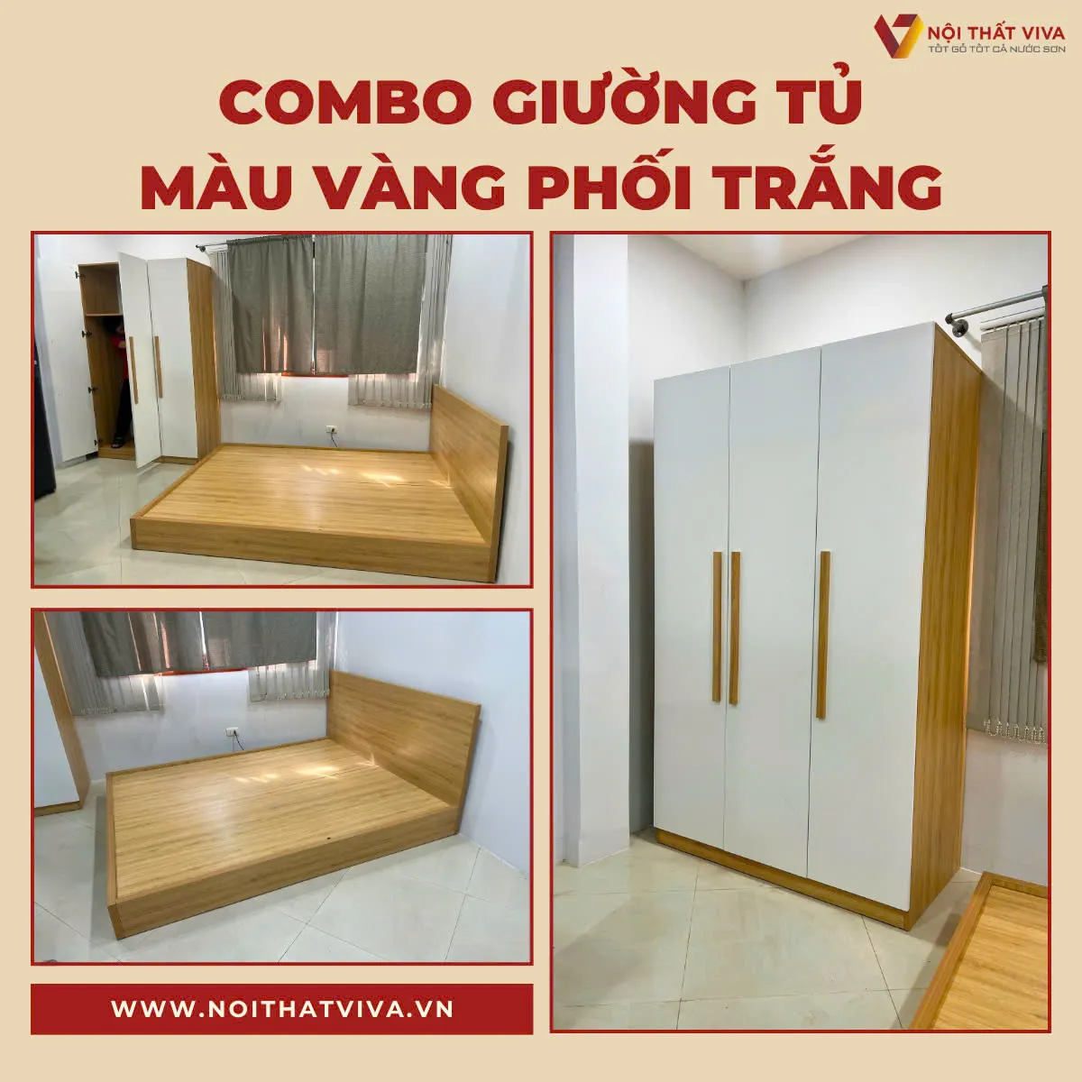 Combo Phòng Ngủ Hiện Đại Combo Phòng Ngủ Hiện Đại