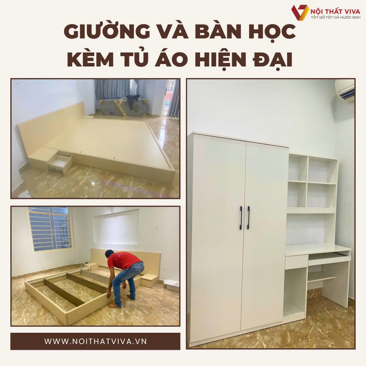 Combo Phòng Ngủ Hiện Đại Combo Phòng Ngủ Hiện Đại