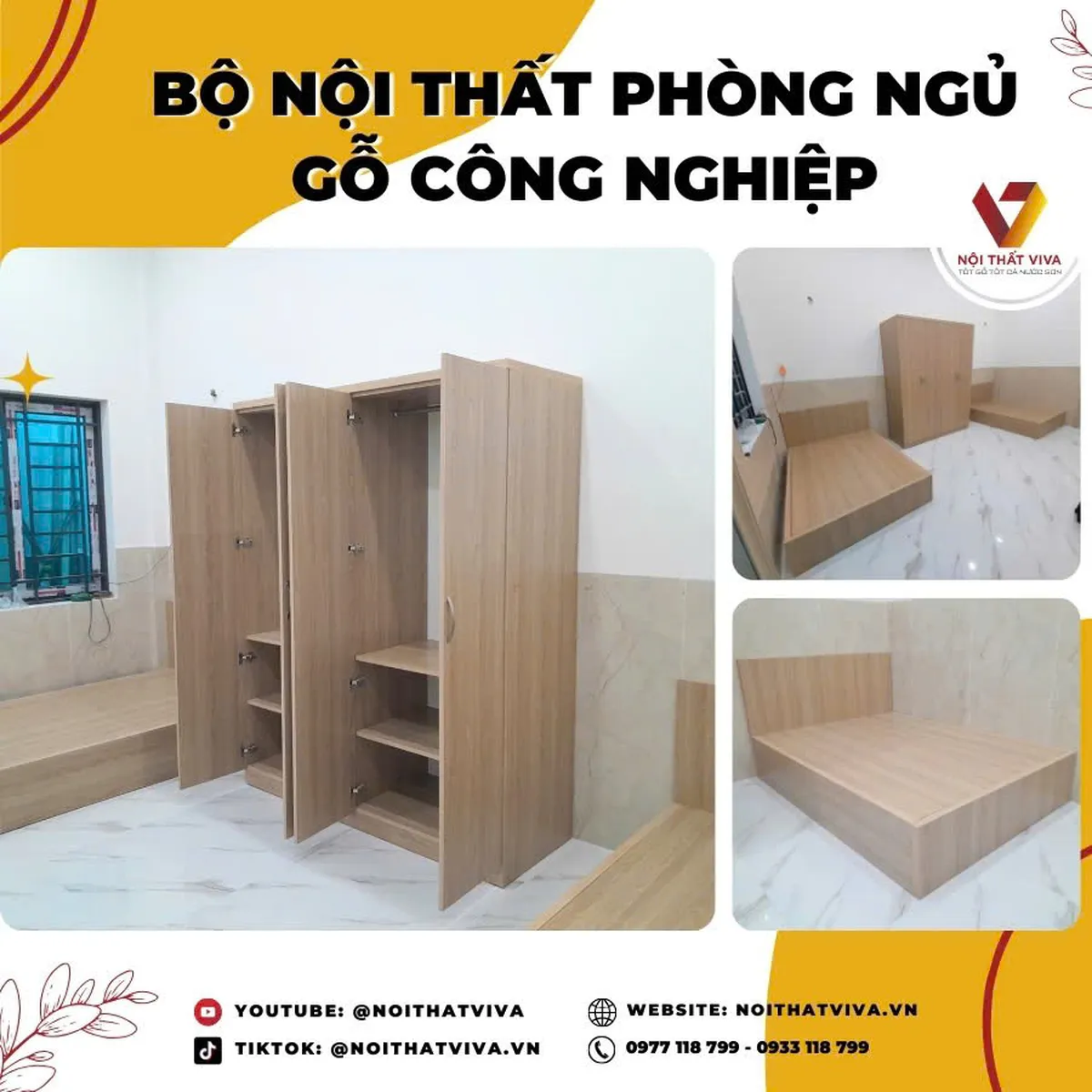 Combo Phòng Ngủ Hiện Đại Combo Phòng Ngủ Hiện Đại