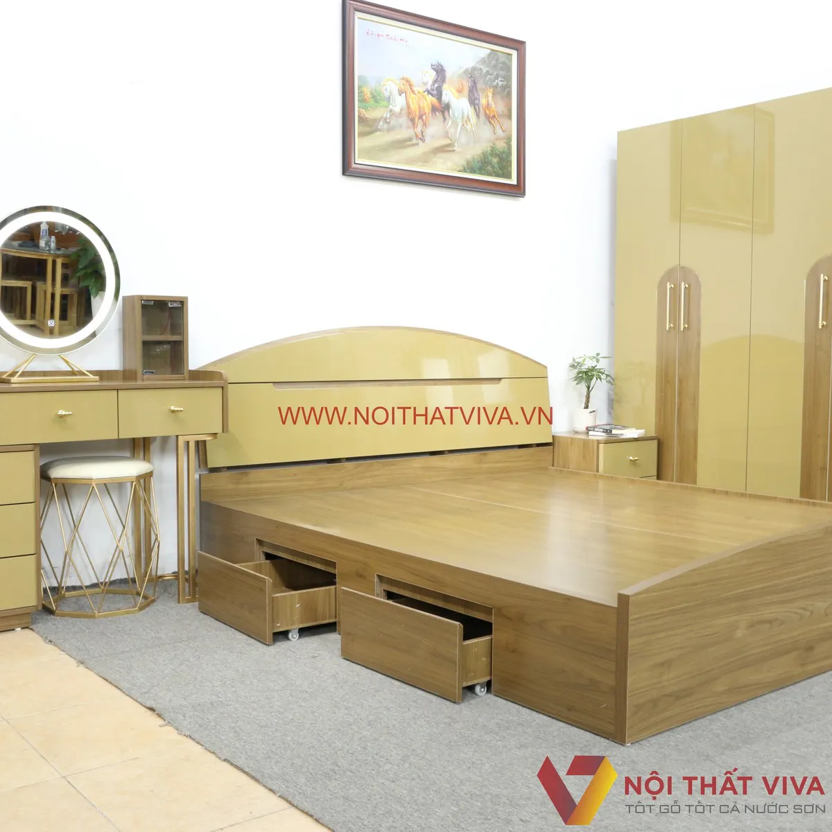 Combo tủ và giường ngủ giá rẻ, chất lượng nhất để decor phòng ngủ đẹp Combo tủ và giường ngủ giá rẻ, chất lượng nhất để decor phòng ngủ đẹp