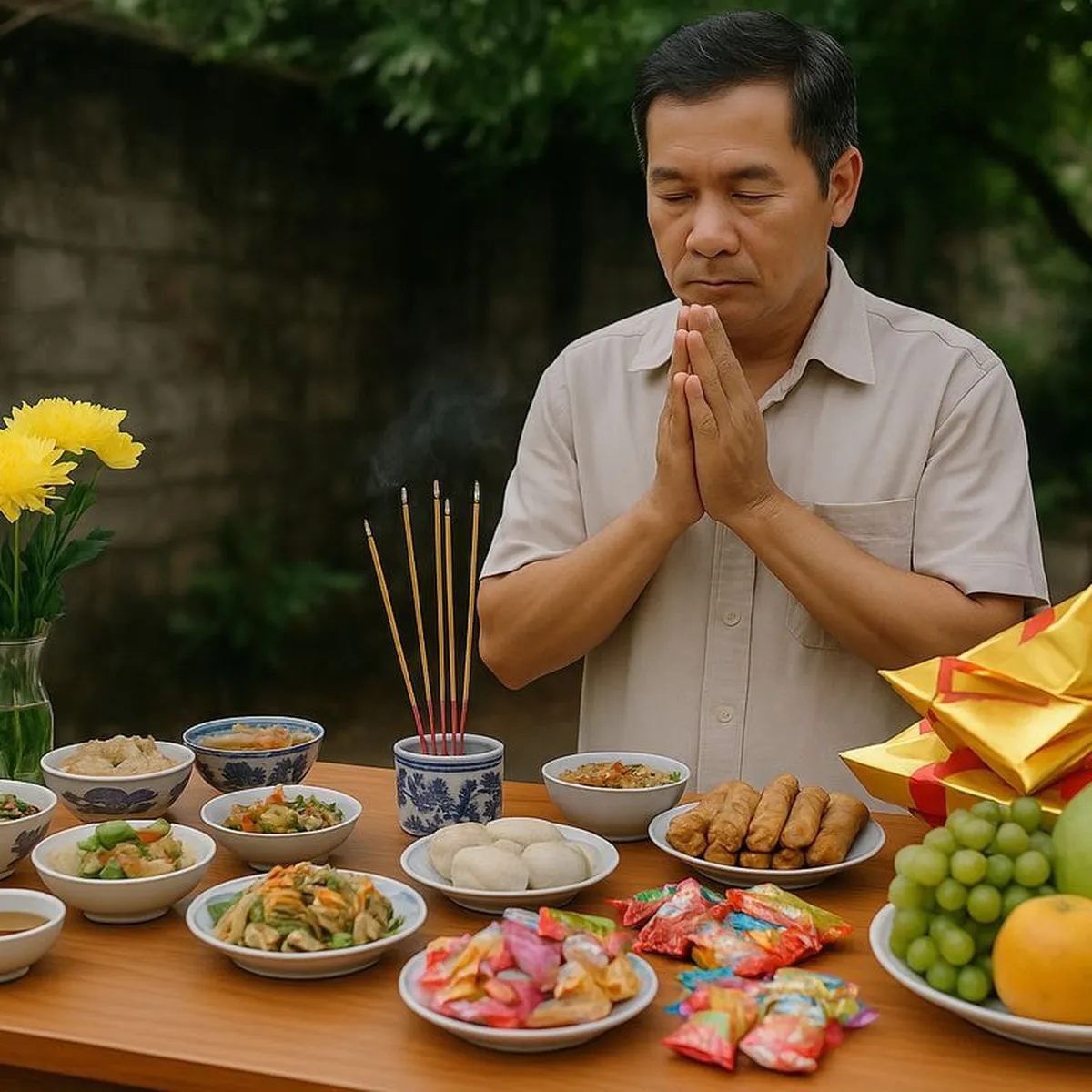 Cúng Rằm tháng 7 năm 2025 thế nào cho đúng? Mâm cúng, văn khấn và lưu ý quan trọng Cúng Rằm tháng 7 năm 2025 thế nào cho đúng? Mâm cúng, văn khấn và lưu ý quan trọng