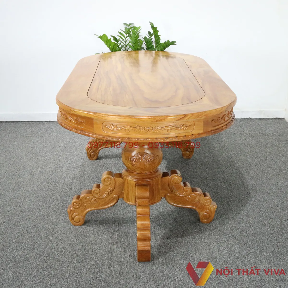 Đây là lý do khiến bộ bàn ăn gỗ gõ đắt nhưng luôn cháy hàng Đây là lý do khiến bộ bàn ăn gỗ gõ đắt nhưng luôn cháy hàng