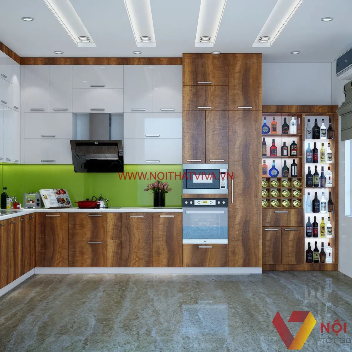 Gấp Đôi Công Năng, Giá Trị Với Tủ Bếp Kết Hợp Tủ Rượu Sang Xịn, Giá Rẻ Gấp Đôi Công Năng, Giá Trị Với Tủ Bếp Kết Hợp Tủ Rượu Sang Xịn, Giá Rẻ