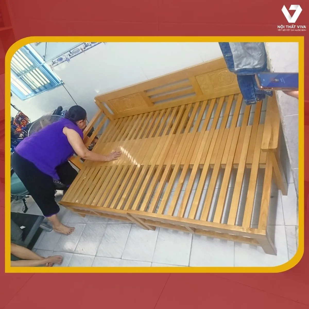 Ghế Gỗ Kéo Ra Thành Giường - Thiết Kế Đẹp, Tiết Kiệm Không Gian Ghế Gỗ Kéo Ra Thành Giường - Thiết Kế Đẹp, Tiết Kiệm Không Gian