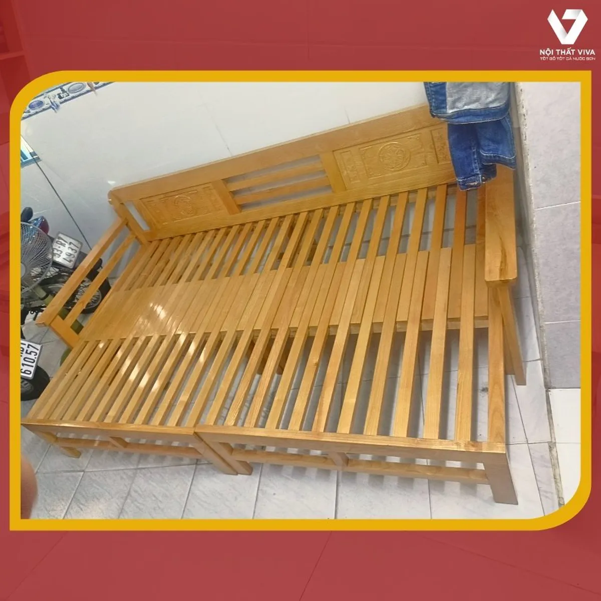 Ghế Gỗ Kéo Ra Thành Giường - Thiết Kế Đẹp, Tiết Kiệm Không Gian Ghế Gỗ Kéo Ra Thành Giường - Thiết Kế Đẹp, Tiết Kiệm Không Gian