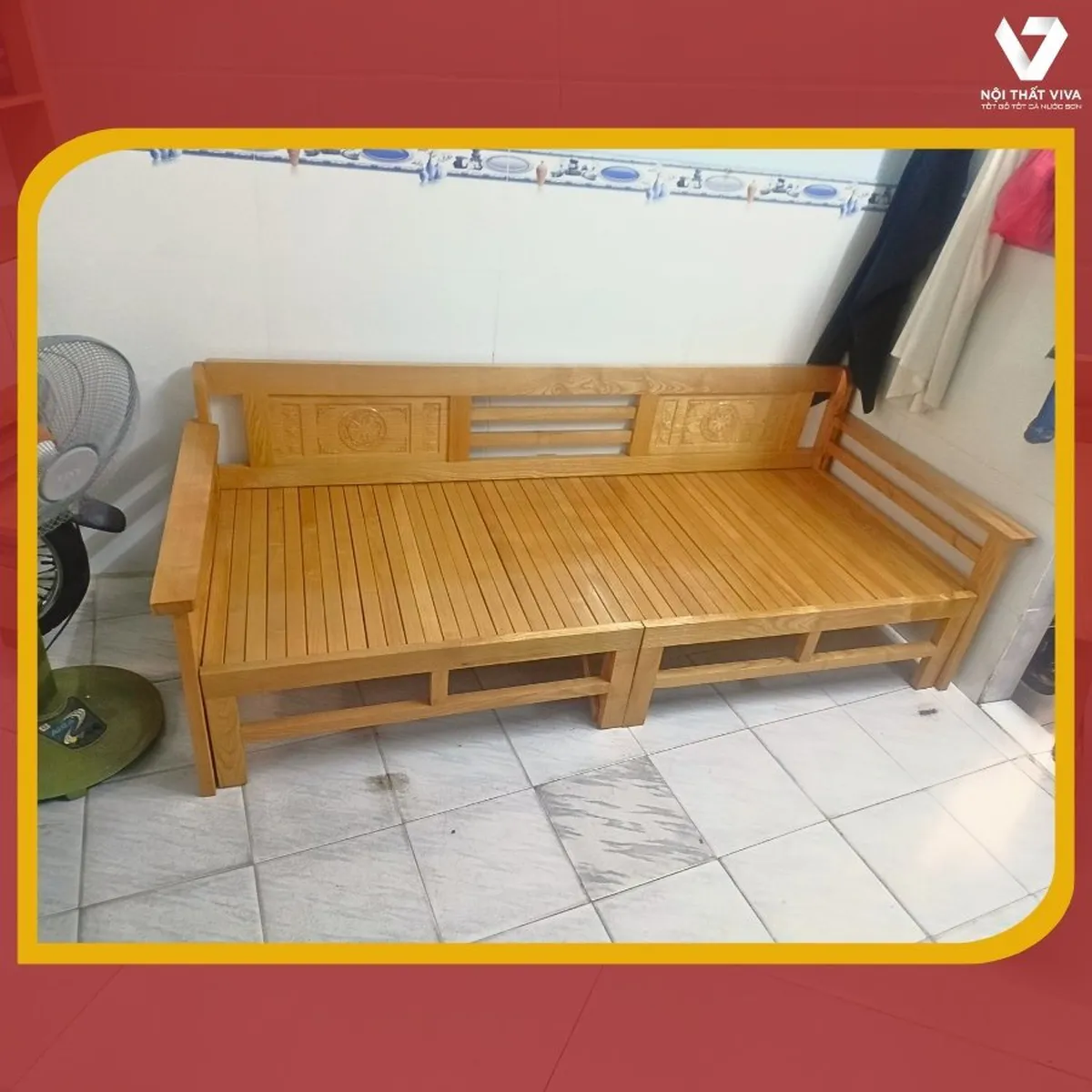 Ghế Gỗ Kéo Ra Thành Giường - Thiết Kế Đẹp, Tiết Kiệm Không Gian Ghế Gỗ Kéo Ra Thành Giường - Thiết Kế Đẹp, Tiết Kiệm Không Gian