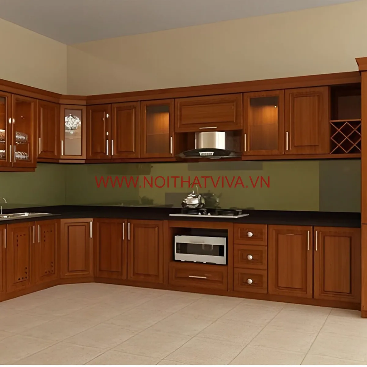 Giá Tủ Bếp Gỗ Gõ Đỏ Mới Nhất Và Kinh Nghiệm Thi Công Bền Đẹp, An Tâm Giá Tủ Bếp Gỗ Gõ Đỏ Mới Nhất Và Kinh Nghiệm Thi Công Bền Đẹp, An Tâm