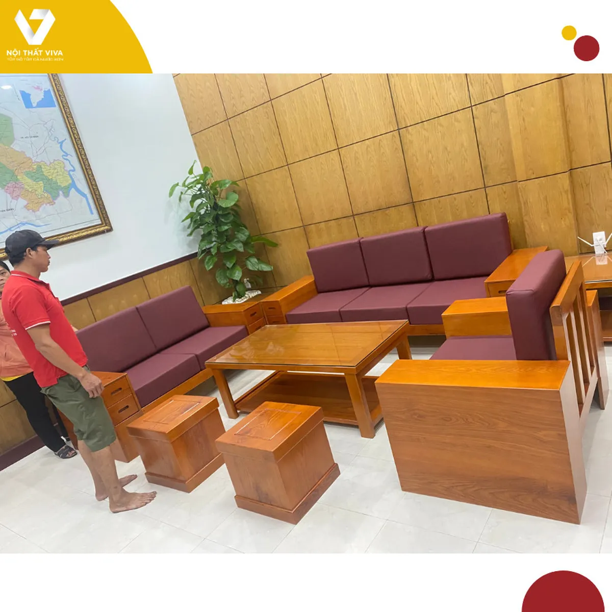 Giao Lắp Bàn Ghế Sofa Bằng Gỗ - Khi Nghệ Thuật Gặp Sự Bền Bỉ Giao Lắp Bàn Ghế Sofa Bằng Gỗ - Khi Nghệ Thuật Gặp Sự Bền Bỉ