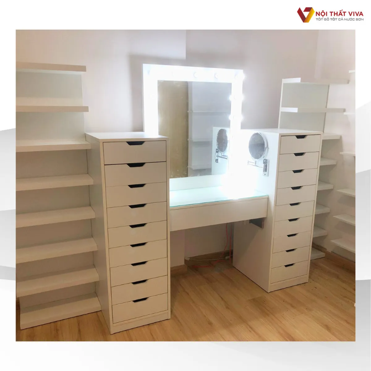 Giao Lắp Bàn Trang Điểm Gỗ Công Nghiệp Giá Rẻ Chị Minh - Quận 6 Giao Lắp Bàn Trang Điểm Gỗ Công Nghiệp Giá Rẻ Chị Minh - Quận 6