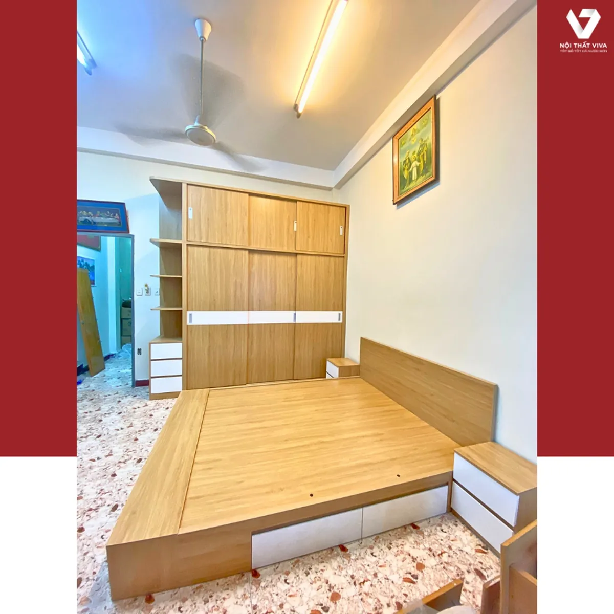 Giao Lắp Bộ Nội Thất Phòng Ngủ Cao Cấp - Êm Dịu Từng Nhịp Ngủ Giao Lắp Bộ Nội Thất Phòng Ngủ Cao Cấp - Êm Dịu Từng Nhịp Ngủ