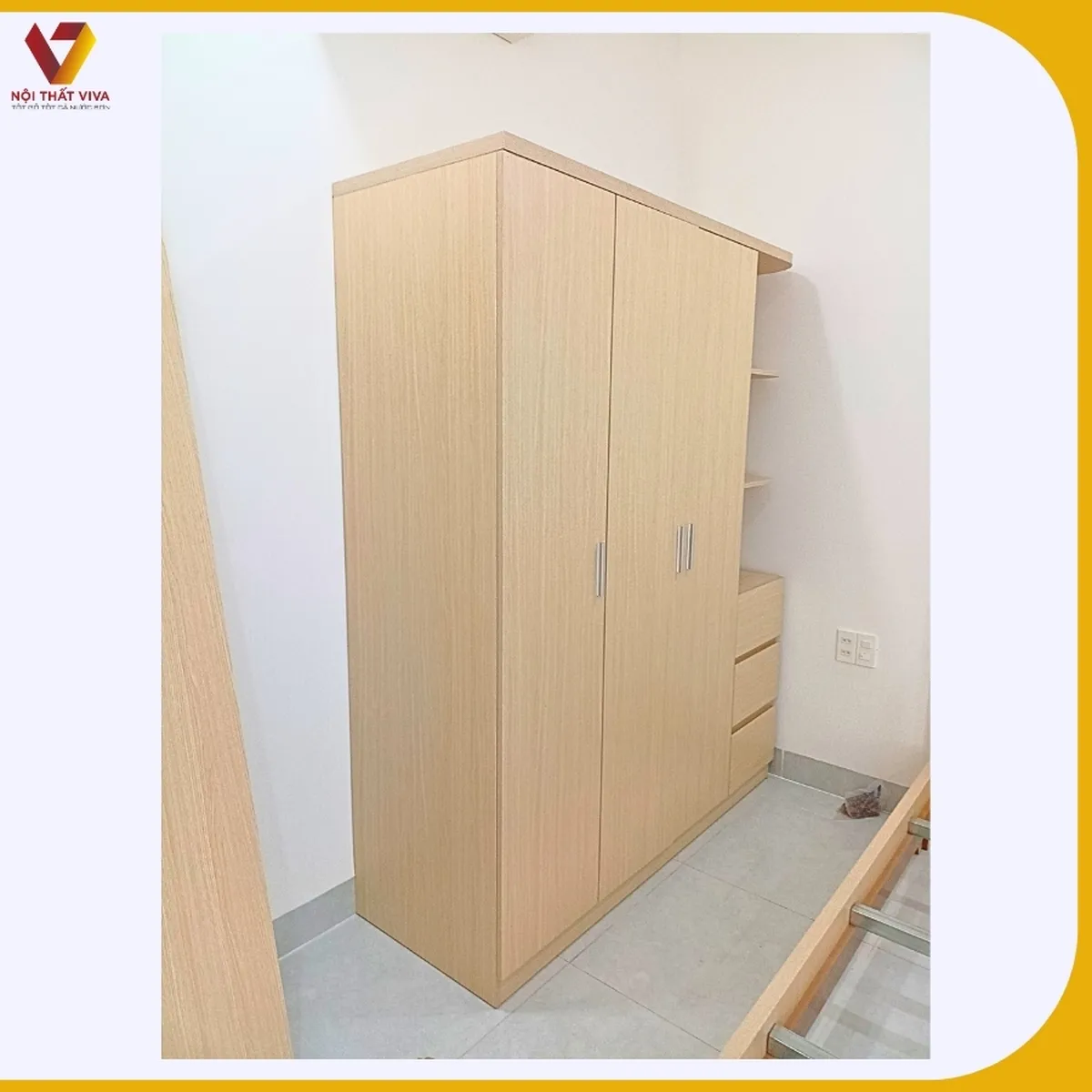 Giao Lắp Combo Nội Thất Phòng Ngủ Gỗ Công Nghiệp Màu Kem Sang Trọng Giao Lắp Combo Nội Thất Phòng Ngủ Gỗ Công Nghiệp Màu Kem Sang Trọng