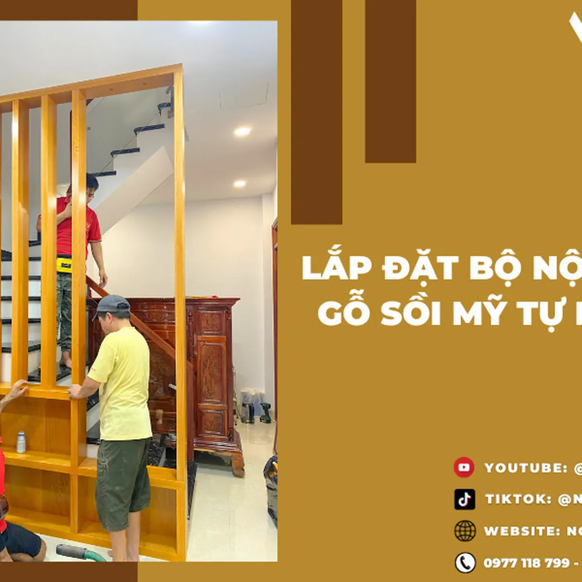 Giao Lắp Full Bộ Nội Thất Phòng Ngủ Gỗ Sồi Mỹ - Sang Trọng Và Độc Đáo Giao Lắp Full Bộ Nội Thất Phòng Ngủ Gỗ Sồi Mỹ - Sang Trọng Và Độc Đáo