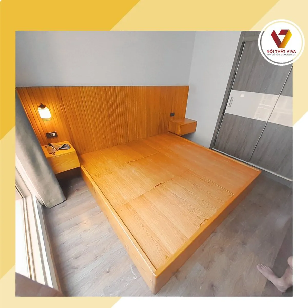 Giao Lắp Giường Ngủ Hiện Đại Kiểu Nhật Bằng Gỗ Sồi Tự Nhiên Sang Trọng Giao Lắp Giường Ngủ Hiện Đại Kiểu Nhật Bằng Gỗ Sồi Tự Nhiên Sang Trọng