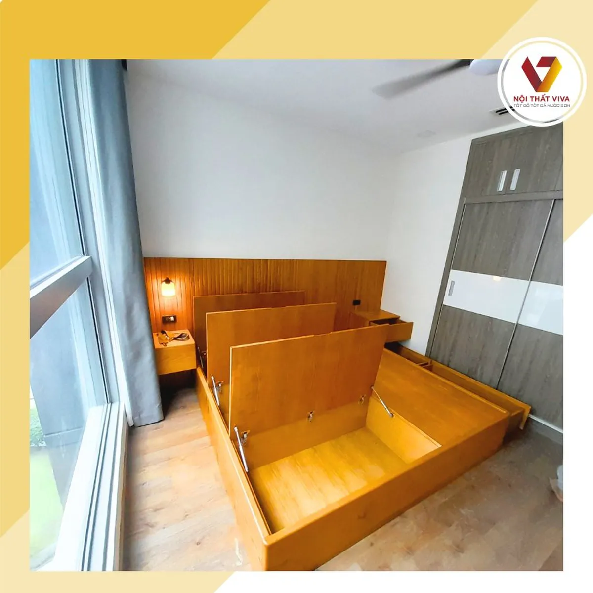 Giao Lắp Giường Ngủ Hiện Đại Kiểu Nhật Bằng Gỗ Sồi Tự Nhiên Sang Trọng Giao Lắp Giường Ngủ Hiện Đại Kiểu Nhật Bằng Gỗ Sồi Tự Nhiên Sang Trọng