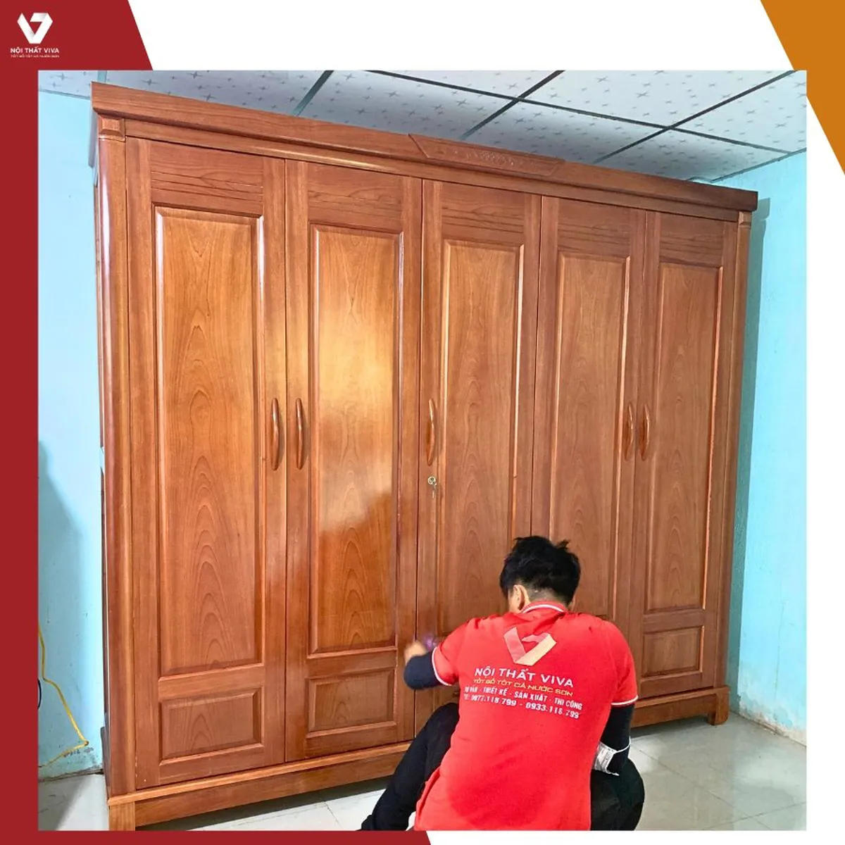 Giao Lắp Giường Tủ Gỗ Xoan Đào - Sự Sang Trọng Đích Thực Cho Phòng Ngủ Giao Lắp Giường Tủ Gỗ Xoan Đào - Sự Sang Trọng Đích Thực Cho Phòng Ngủ