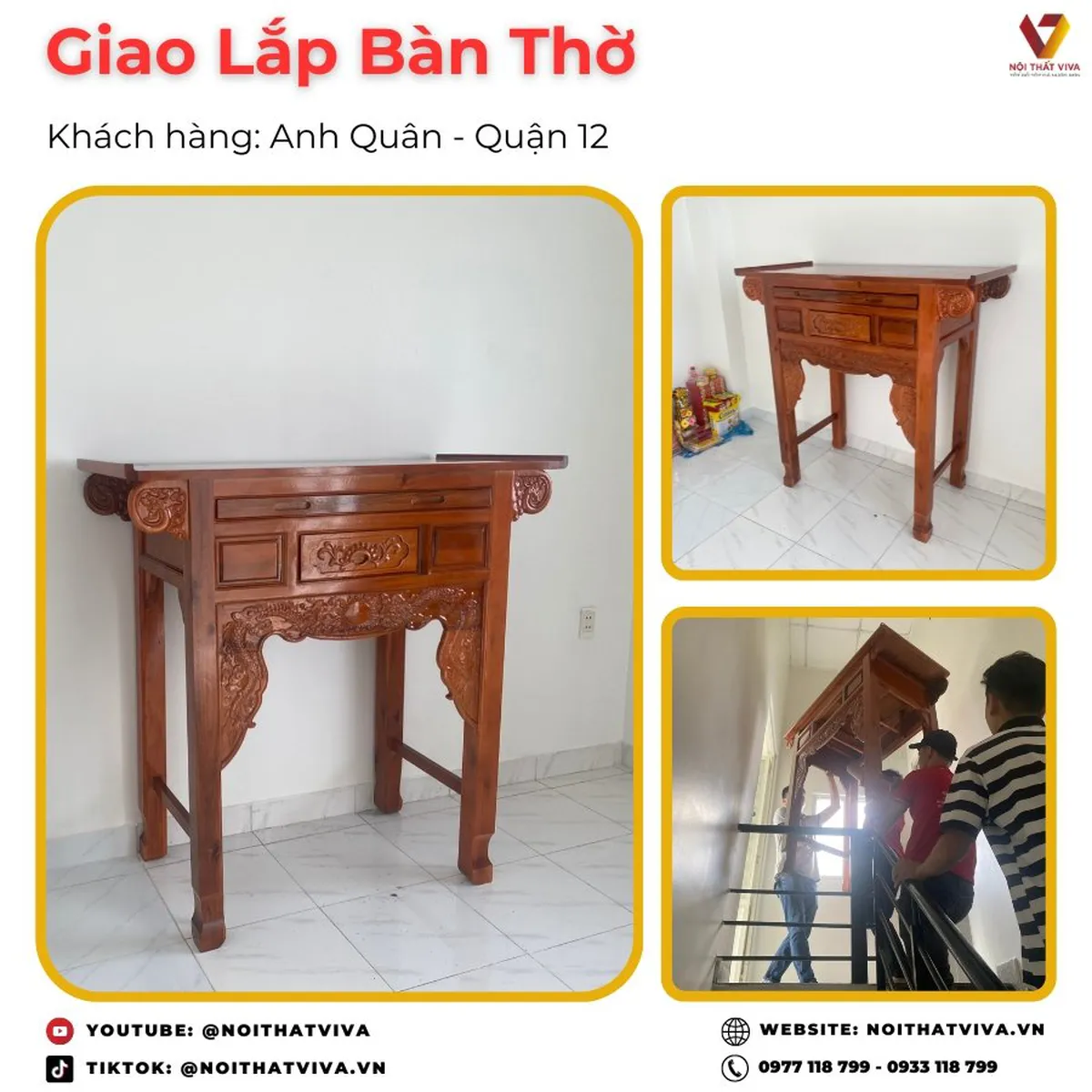 Giao Lắp Mẫu Bàn Thờ Đẹp Đơn Giản Bằng Gỗ Tràm - Sự Kết Hợp Hoàn Hảo Giao Lắp Mẫu Bàn Thờ Đẹp Đơn Giản Bằng Gỗ Tràm - Sự Kết Hợp Hoàn Hảo