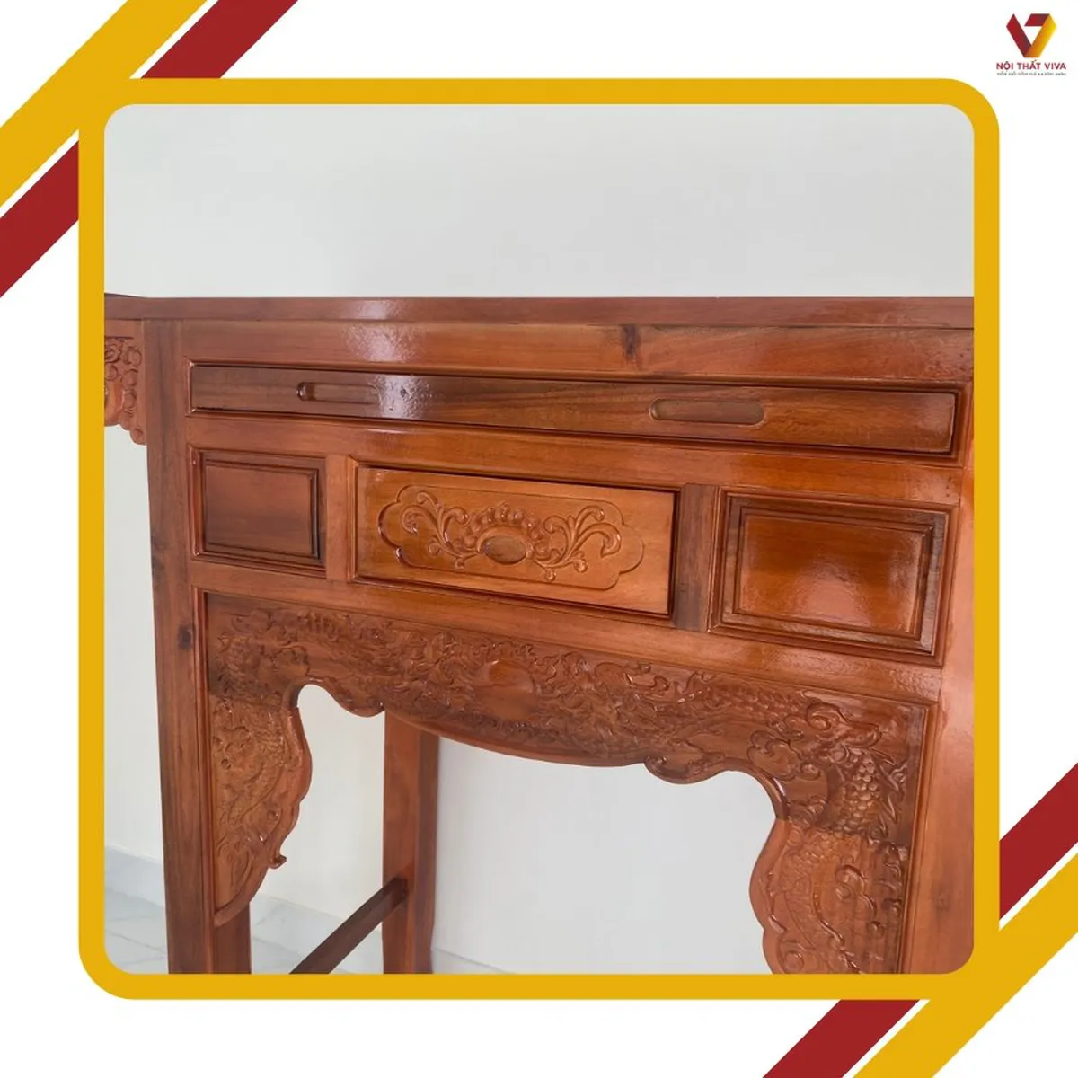 Giao Lắp Mẫu Bàn Thờ Đẹp Đơn Giản Bằng Gỗ Tràm - Sự Kết Hợp Hoàn Hảo Giao Lắp Mẫu Bàn Thờ Đẹp Đơn Giản Bằng Gỗ Tràm - Sự Kết Hợp Hoàn Hảo