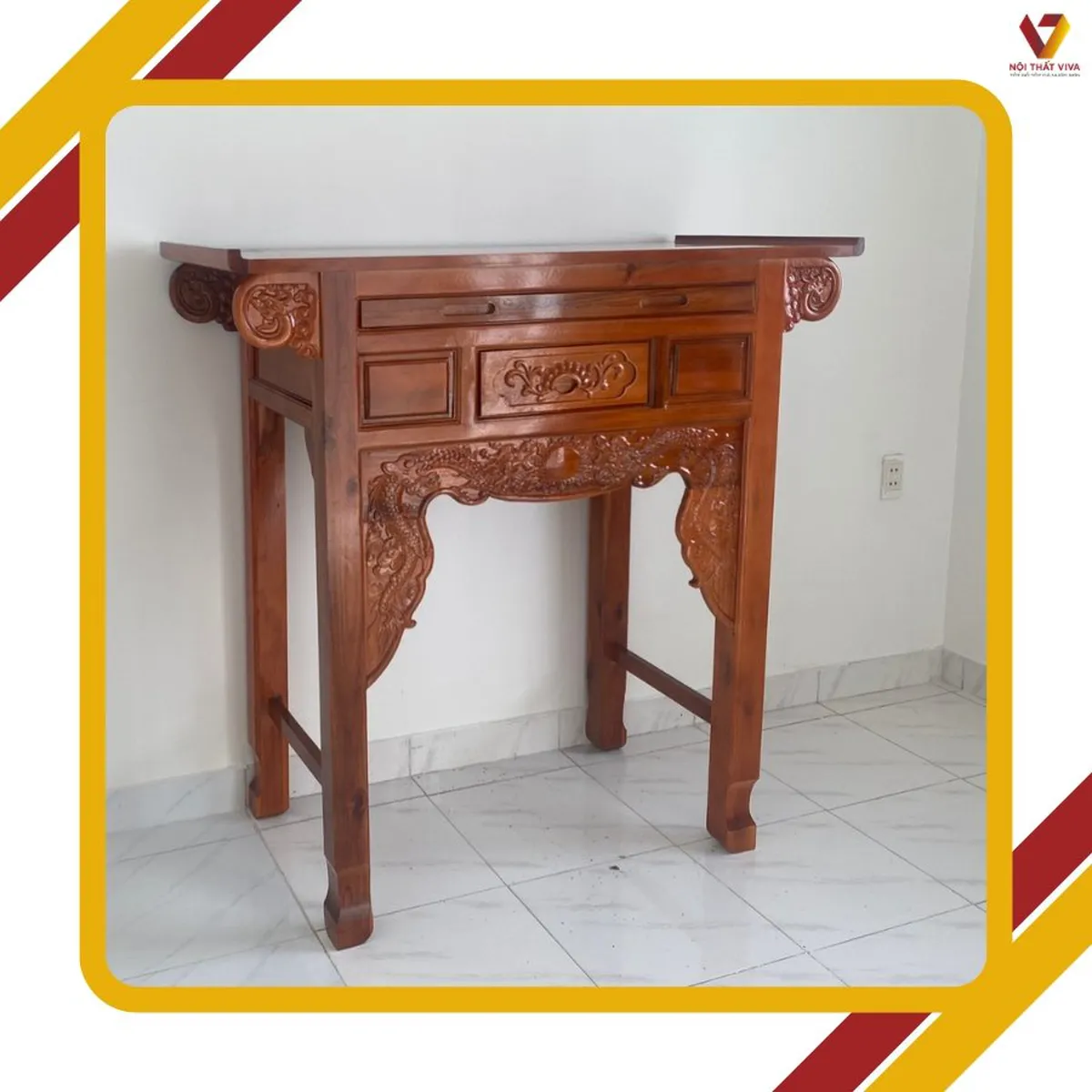 Giao Lắp Mẫu Bàn Thờ Đẹp Đơn Giản Bằng Gỗ Tràm - Sự Kết Hợp Hoàn Hảo Giao Lắp Mẫu Bàn Thờ Đẹp Đơn Giản Bằng Gỗ Tràm - Sự Kết Hợp Hoàn Hảo