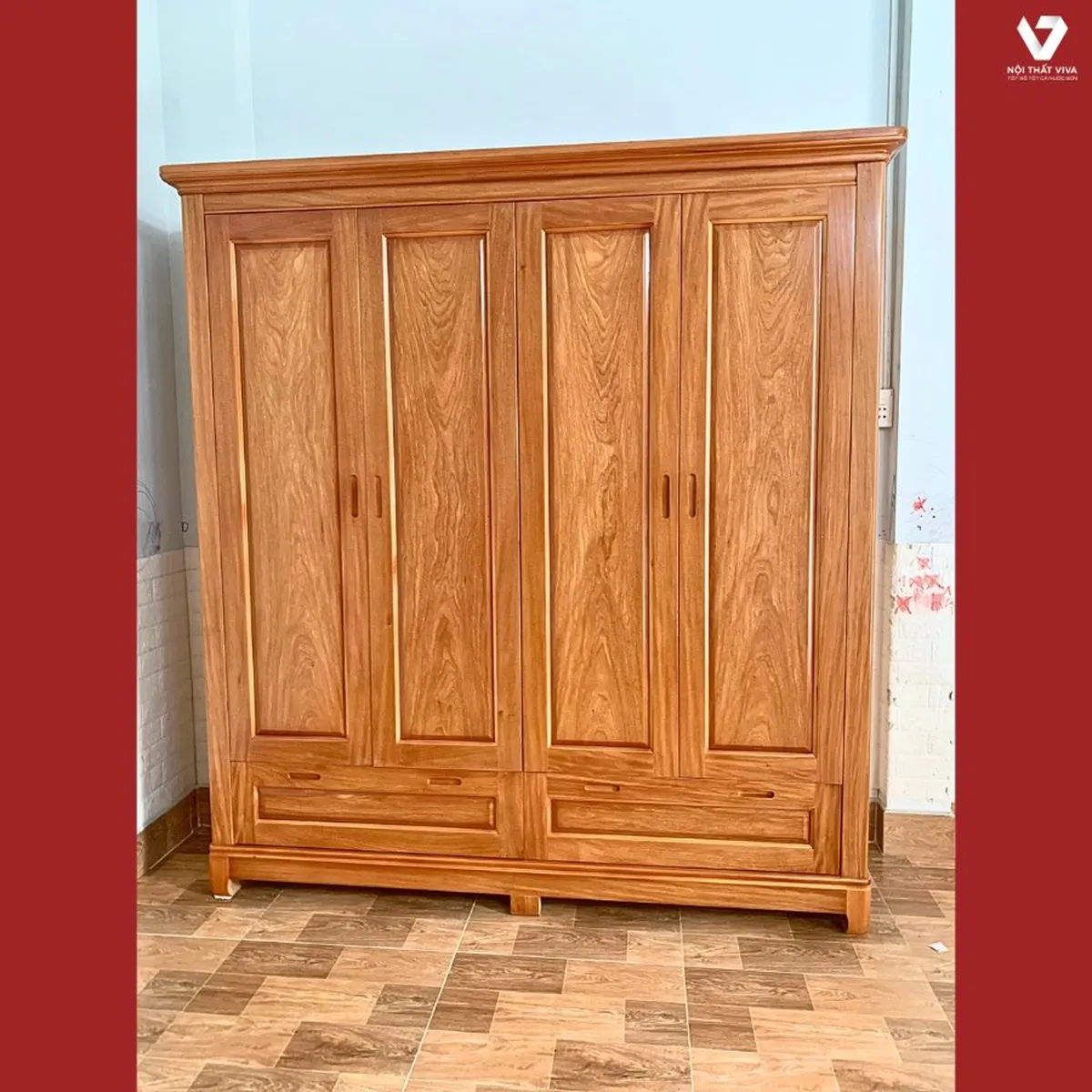 Giao Lắp Mẫu Tủ Quần Áo Gỗ Tự Nhiên - Sự Hòa Quyện Sang Trọng Giao Lắp Mẫu Tủ Quần Áo Gỗ Tự Nhiên - Sự Hòa Quyện Sang Trọng