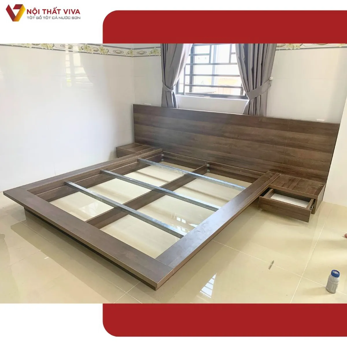 Giao Lắp Nội Thất Phòng Ngủ Hiện Đại Sang Trọng - Màu Xám Thanh Lịch Giao Lắp Nội Thất Phòng Ngủ Hiện Đại Sang Trọng - Màu Xám Thanh Lịch