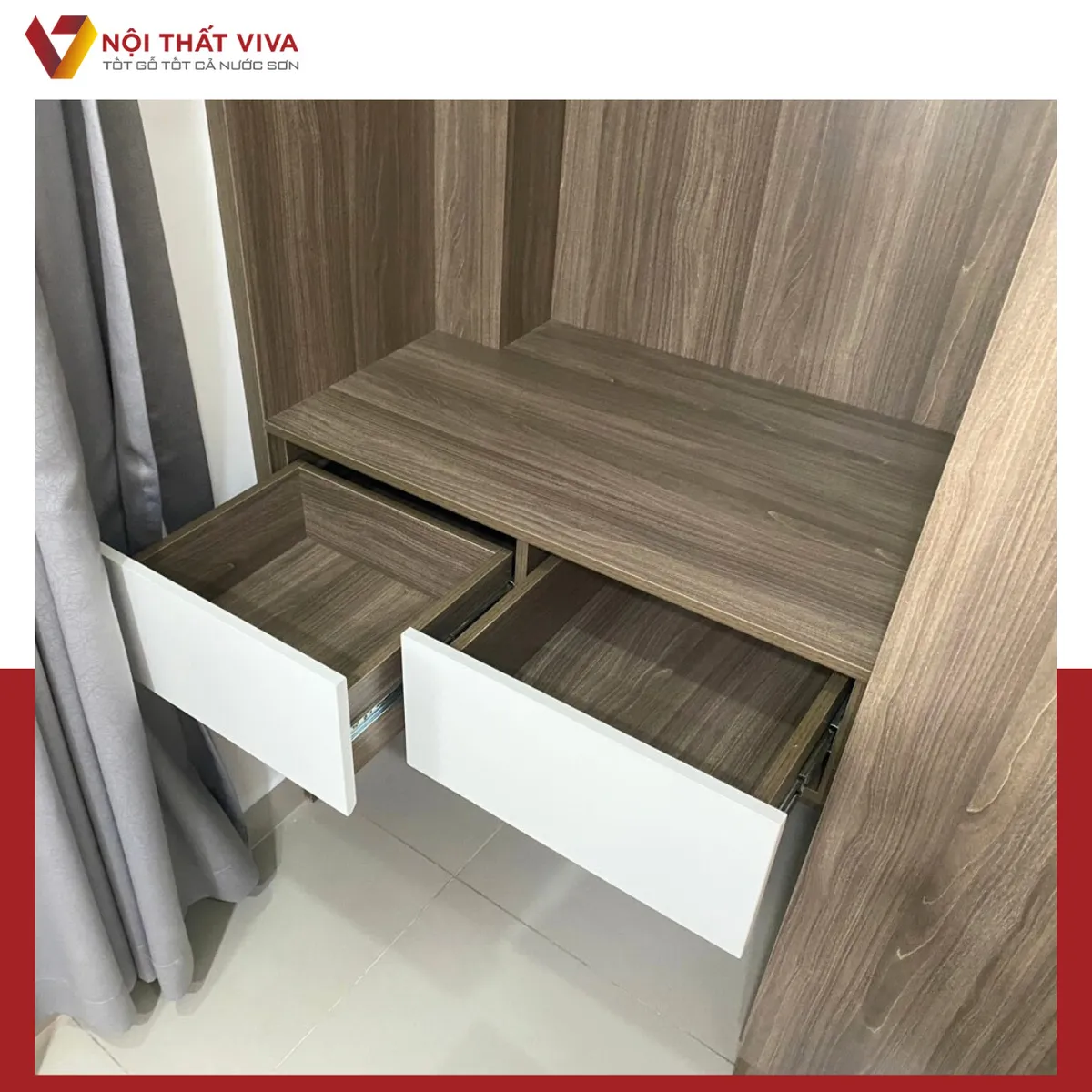 Giao Lắp Trọn Bộ Nội Thất Phòng Ngủ Gỗ MDF Phủ Melamine Màu Xám Giao Lắp Trọn Bộ Nội Thất Phòng Ngủ Gỗ MDF Phủ Melamine Màu Xám