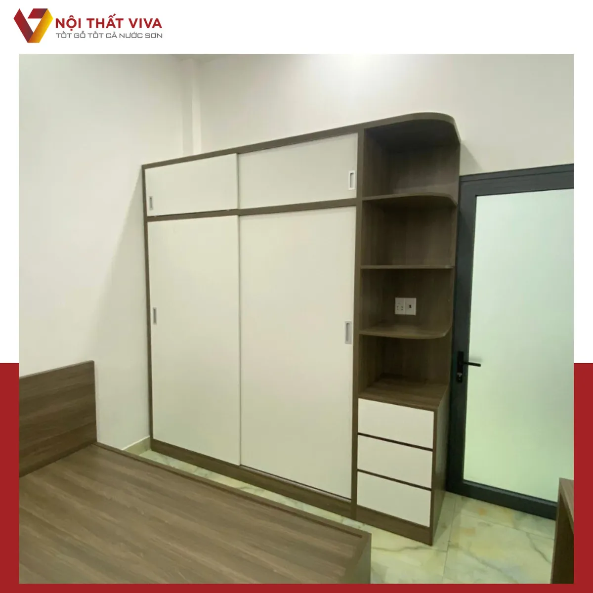 Giao Lắp Trọn Bộ Nội Thất Phòng Ngủ Gỗ MDF Phủ Melamine Màu Xám Giao Lắp Trọn Bộ Nội Thất Phòng Ngủ Gỗ MDF Phủ Melamine Màu Xám