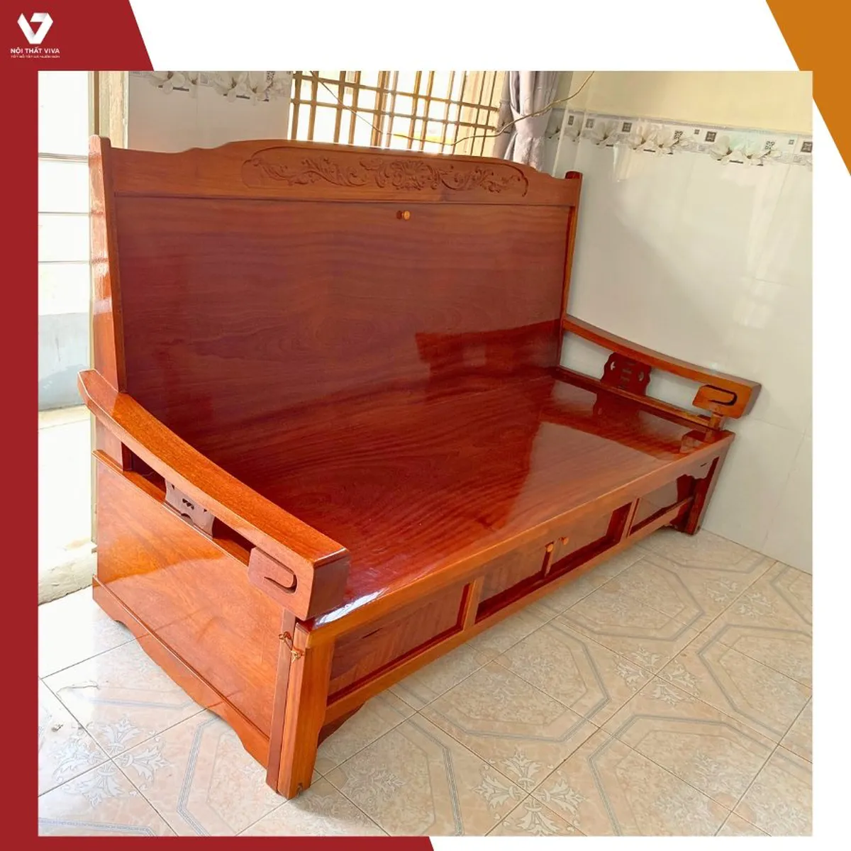 Giao Lắp Trường Kỷ Gỗ Kéo Thành Giường - Sự Linh Hoạt Và Đẹp Mắt Giao Lắp Trường Kỷ Gỗ Kéo Thành Giường - Sự Linh Hoạt Và Đẹp Mắt