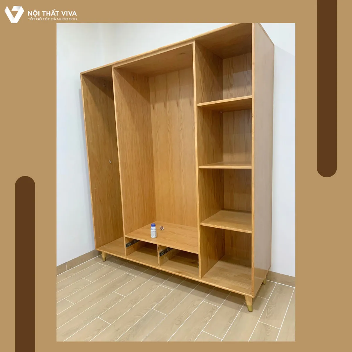 Giao Lắp Tủ Áo Gỗ Ghép Phủ Veneer Sồi Chị Huỳnh Anh - Tân Bình Giao Lắp Tủ Áo Gỗ Ghép Phủ Veneer Sồi Chị Huỳnh Anh - Tân Bình