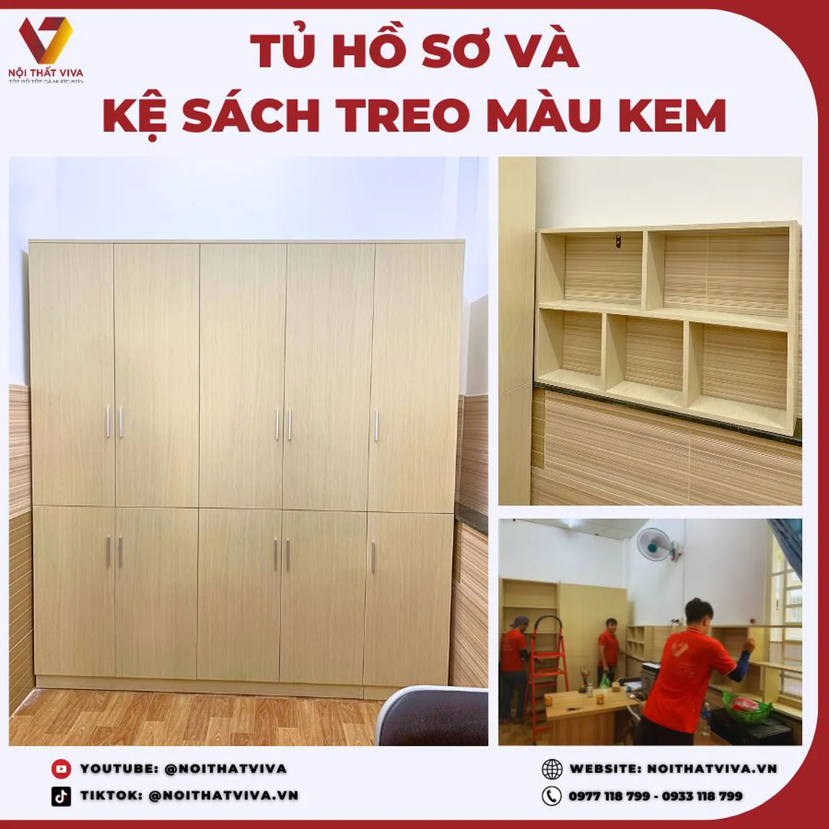 Giao Lắp Tủ Đựng Hồ Sơ Bằng Gỗ Mdf Và Kệ Sách Màu Kem Hiện Đại Giao Lắp Tủ Đựng Hồ Sơ Bằng Gỗ Mdf Và Kệ Sách Màu Kem Hiện Đại