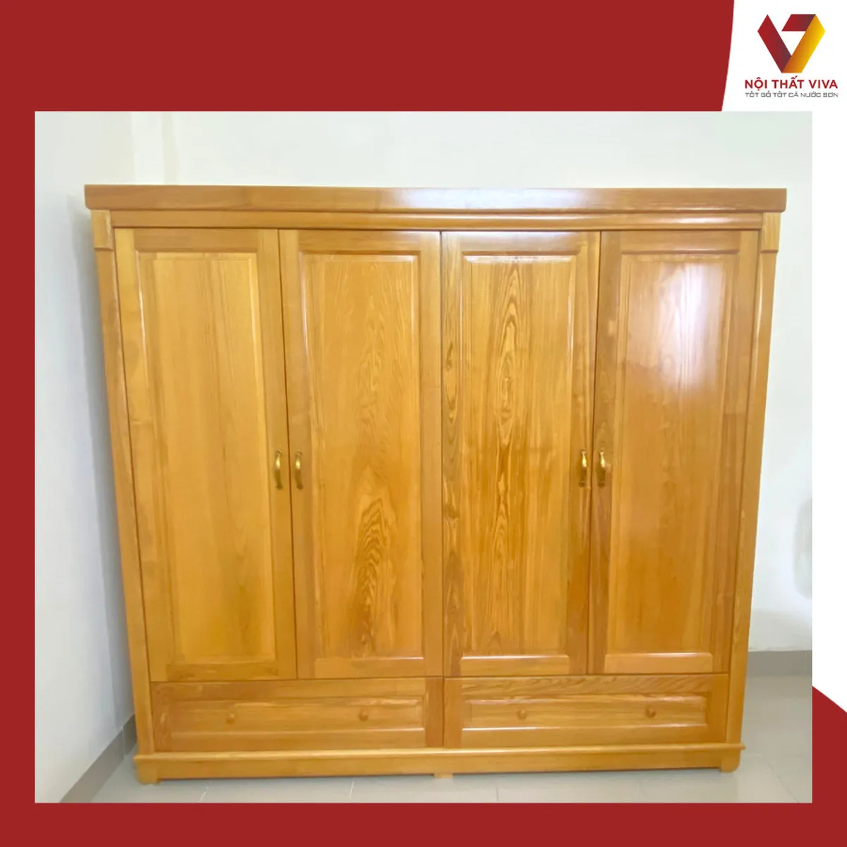 Giao Lắp Tủ Gỗ Sồi Nga 4 Cánh Chú Bắc - Tân Bình Giao Lắp Tủ Gỗ Sồi Nga 4 Cánh Chú Bắc - Tân Bình