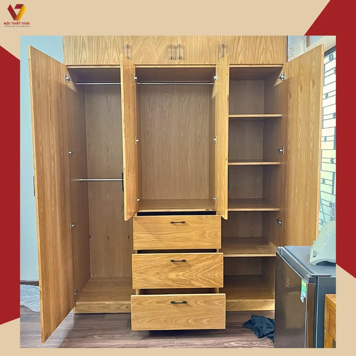 Giao Lắp Tủ Quần Áo Bằng Gỗ Đẹp: Tối Ưu Hóa Không Gian Giao Lắp Tủ Quần Áo Bằng Gỗ Đẹp: Tối Ưu Hóa Không Gian