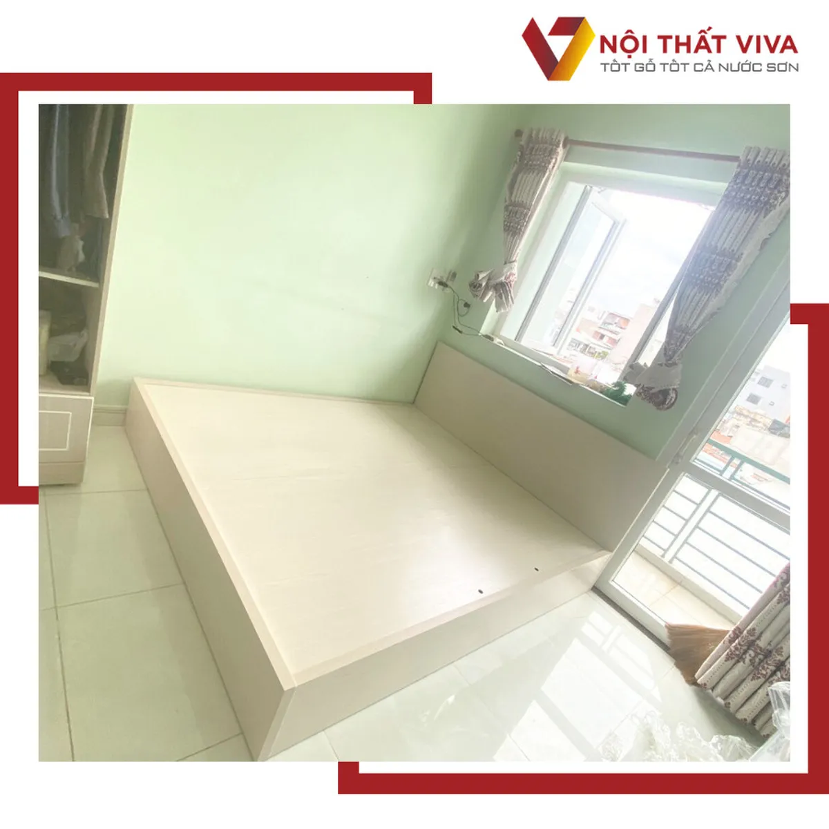 Giao Lắp Tủ Quần Áo Và Giường Ngủ Màu Kem Hiện Đại Đẳng Cấp Tiện Nghi Giao Lắp Tủ Quần Áo Và Giường Ngủ Màu Kem Hiện Đại Đẳng Cấp Tiện Nghi