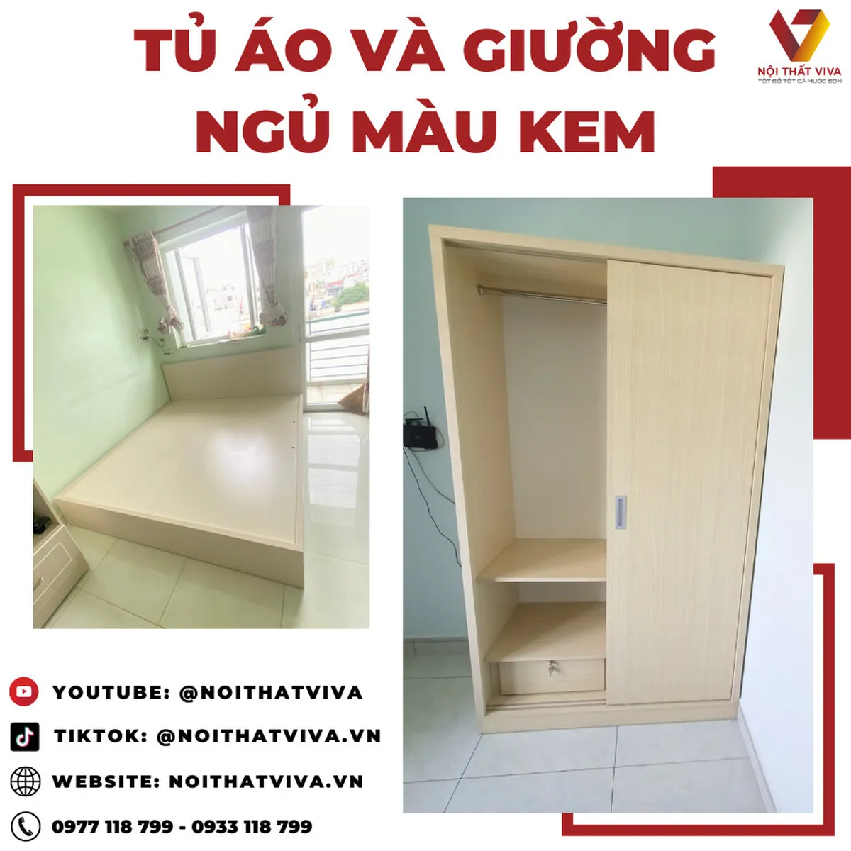 Giao Lắp Tủ Quần Áo Và Giường Ngủ Màu Kem Hiện Đại Đẳng Cấp Tiện Nghi Giao Lắp Tủ Quần Áo Và Giường Ngủ Màu Kem Hiện Đại Đẳng Cấp Tiện Nghi